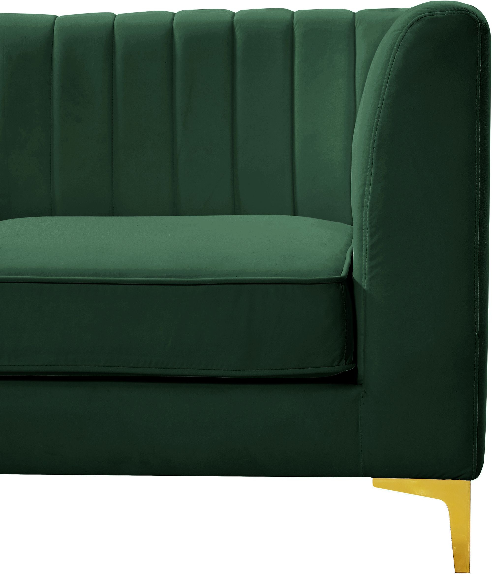 Alina 93" Velvet Modular Sofa
