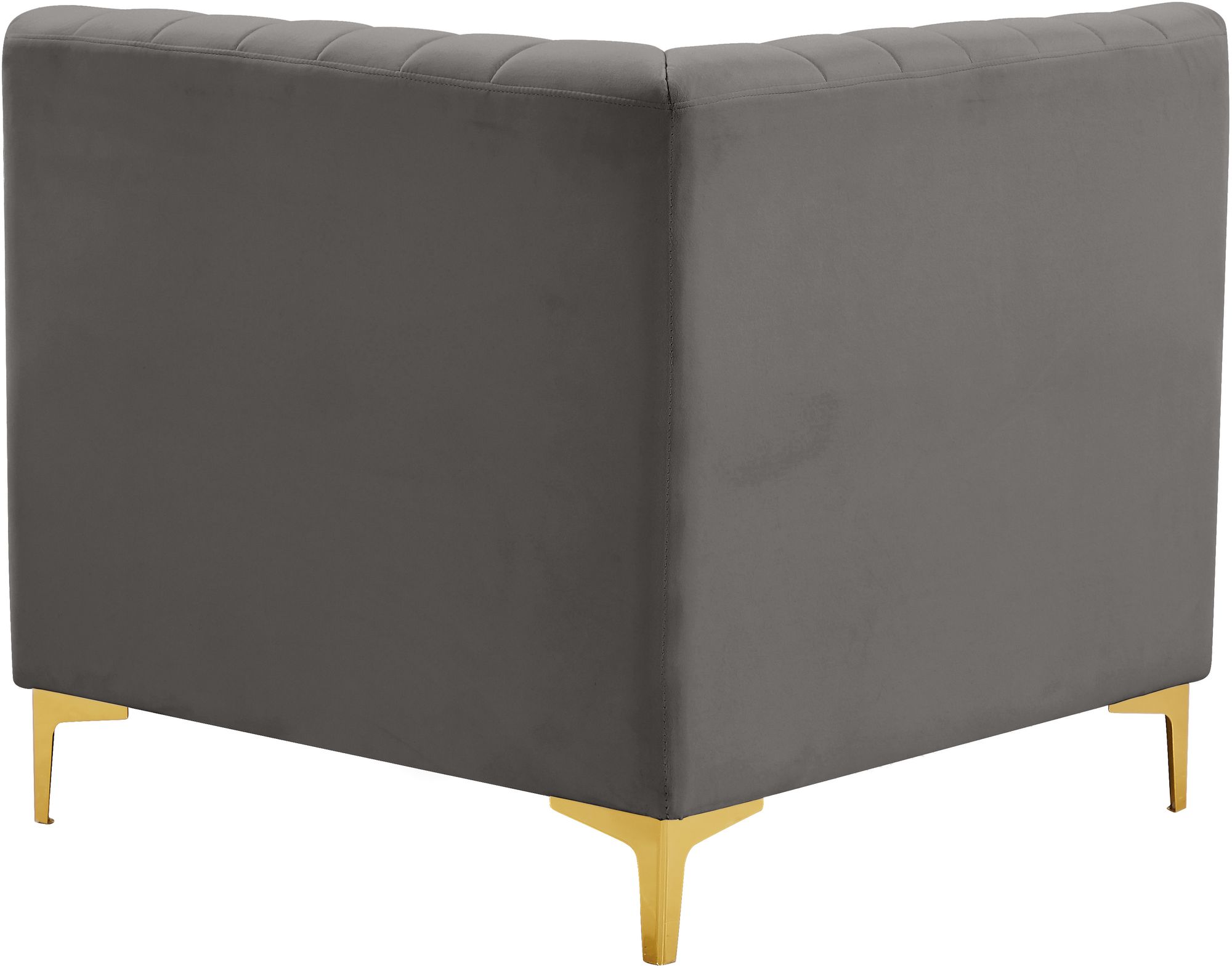 Alina Velvet Modular Corner Chair