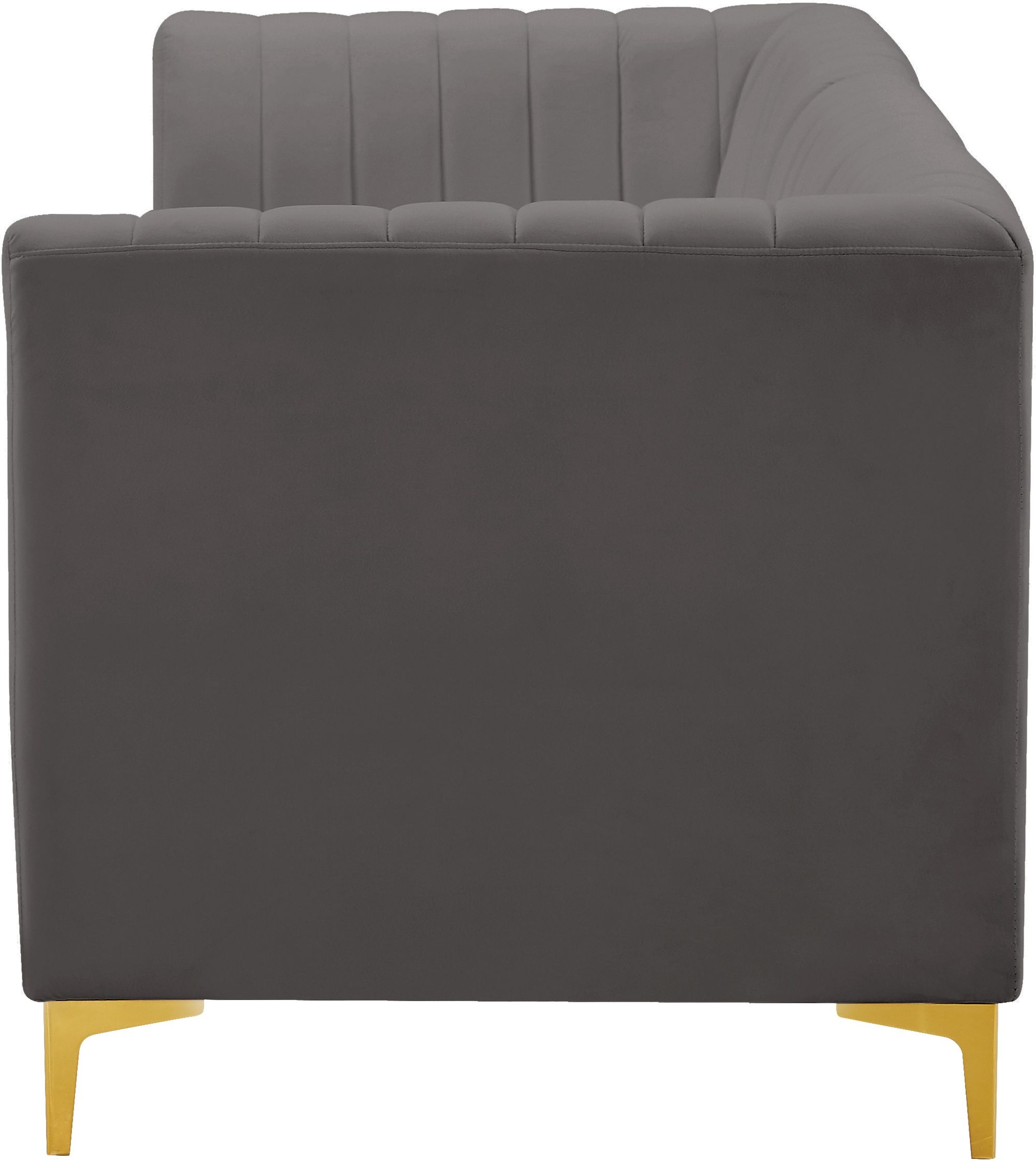 Alina 93" Velvet Modular Sofa