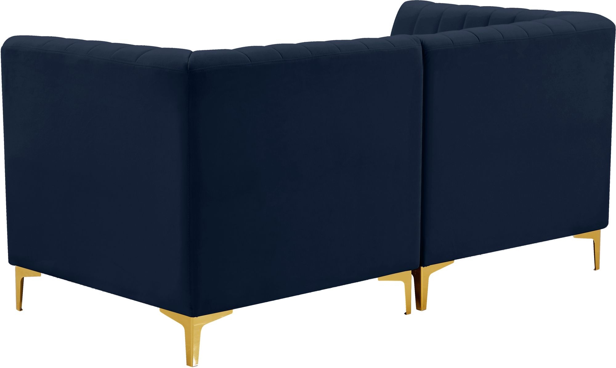 Alina 67" Velvet Modular Sofa