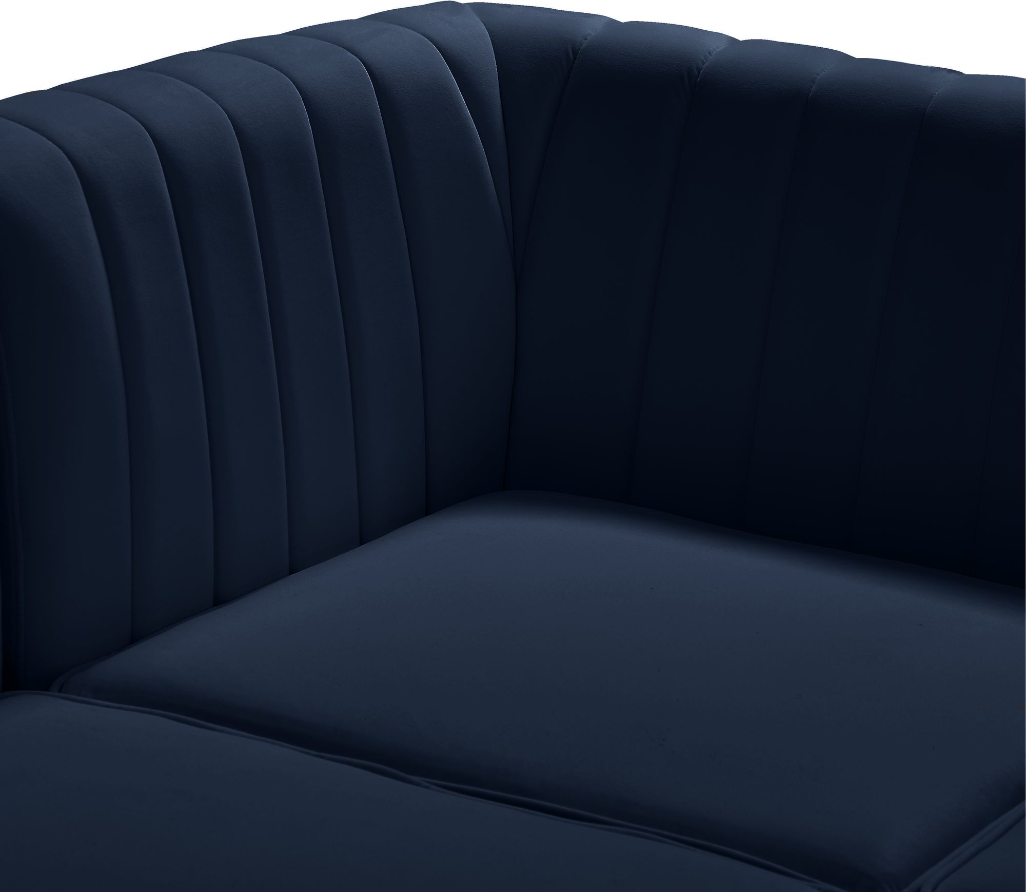 Alina 93" Velvet Modular Sofa