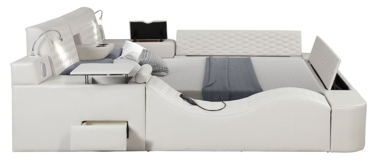 Zoya Fabric Upholstered Bed