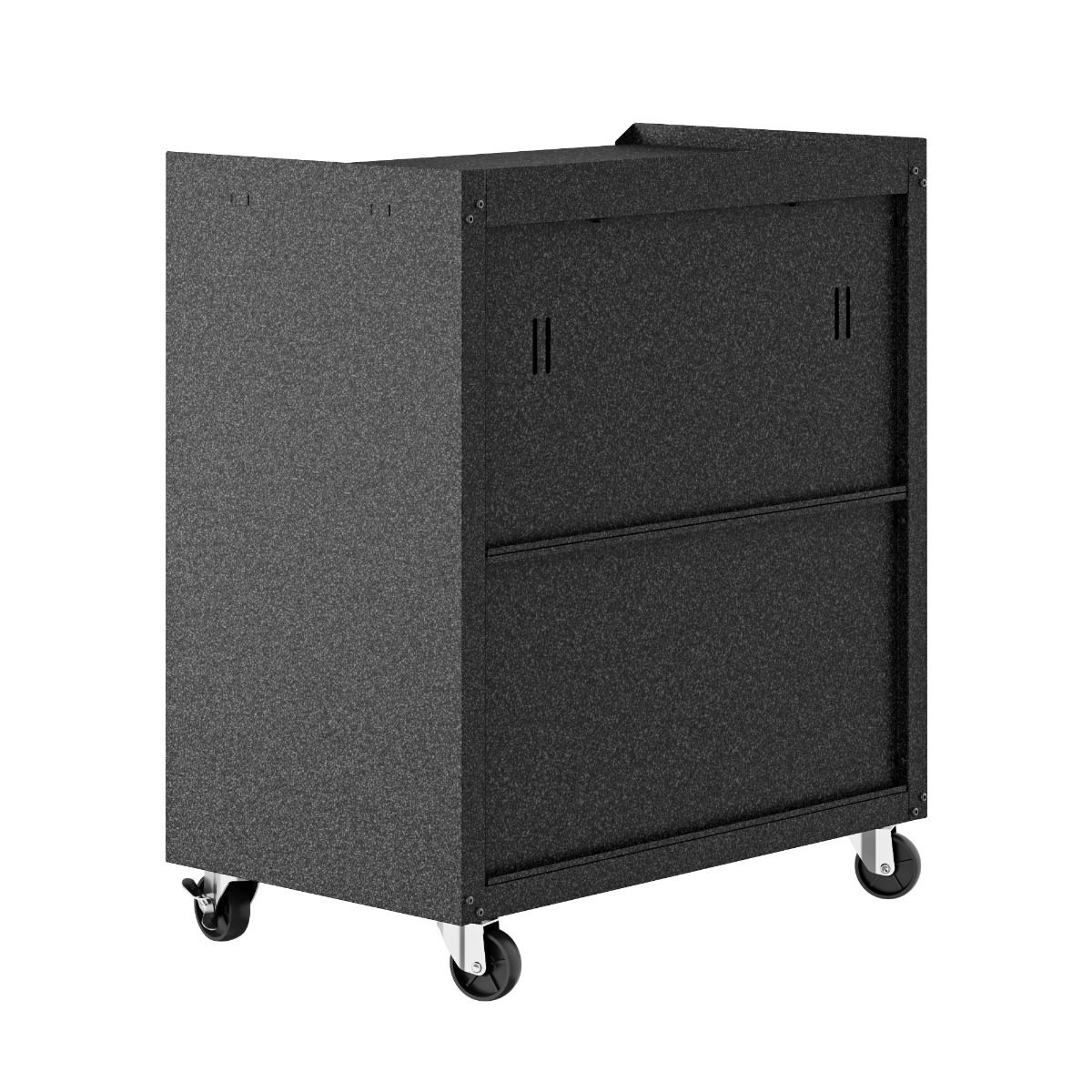 Fortress 3-Piece Textured Metal Garage Storage Set, Composition 1