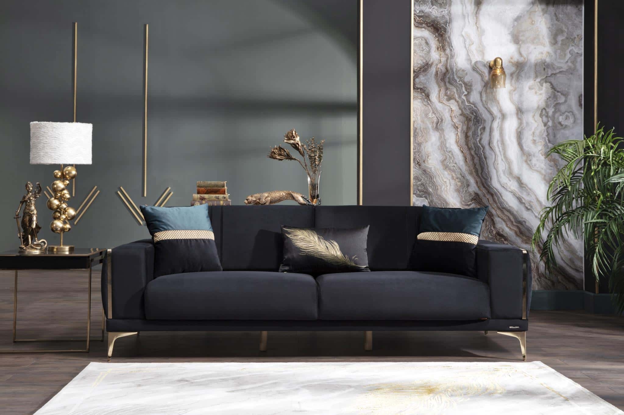 Carlino Fabric Living Room Set