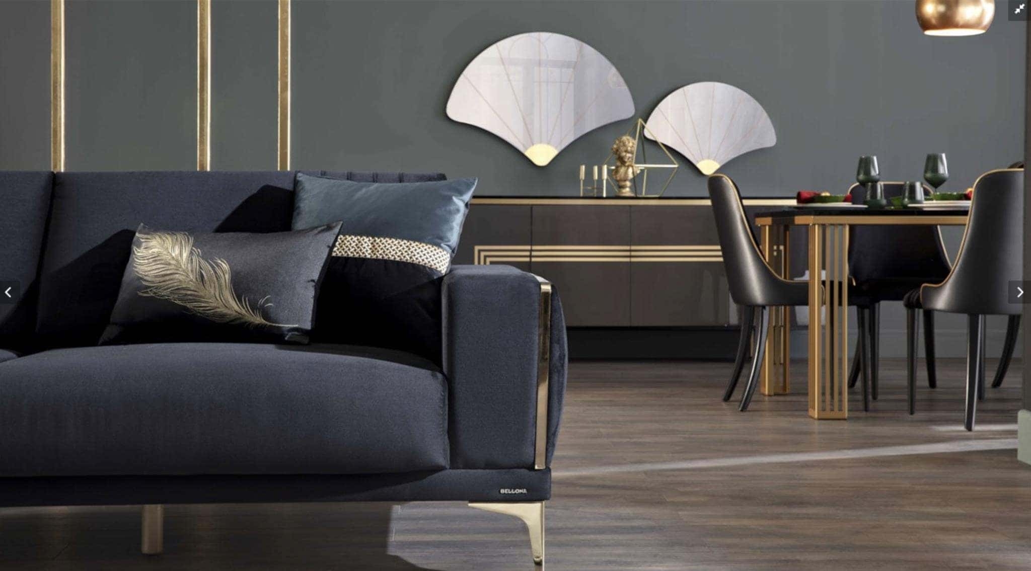 Carlino Fabric Living Room Set