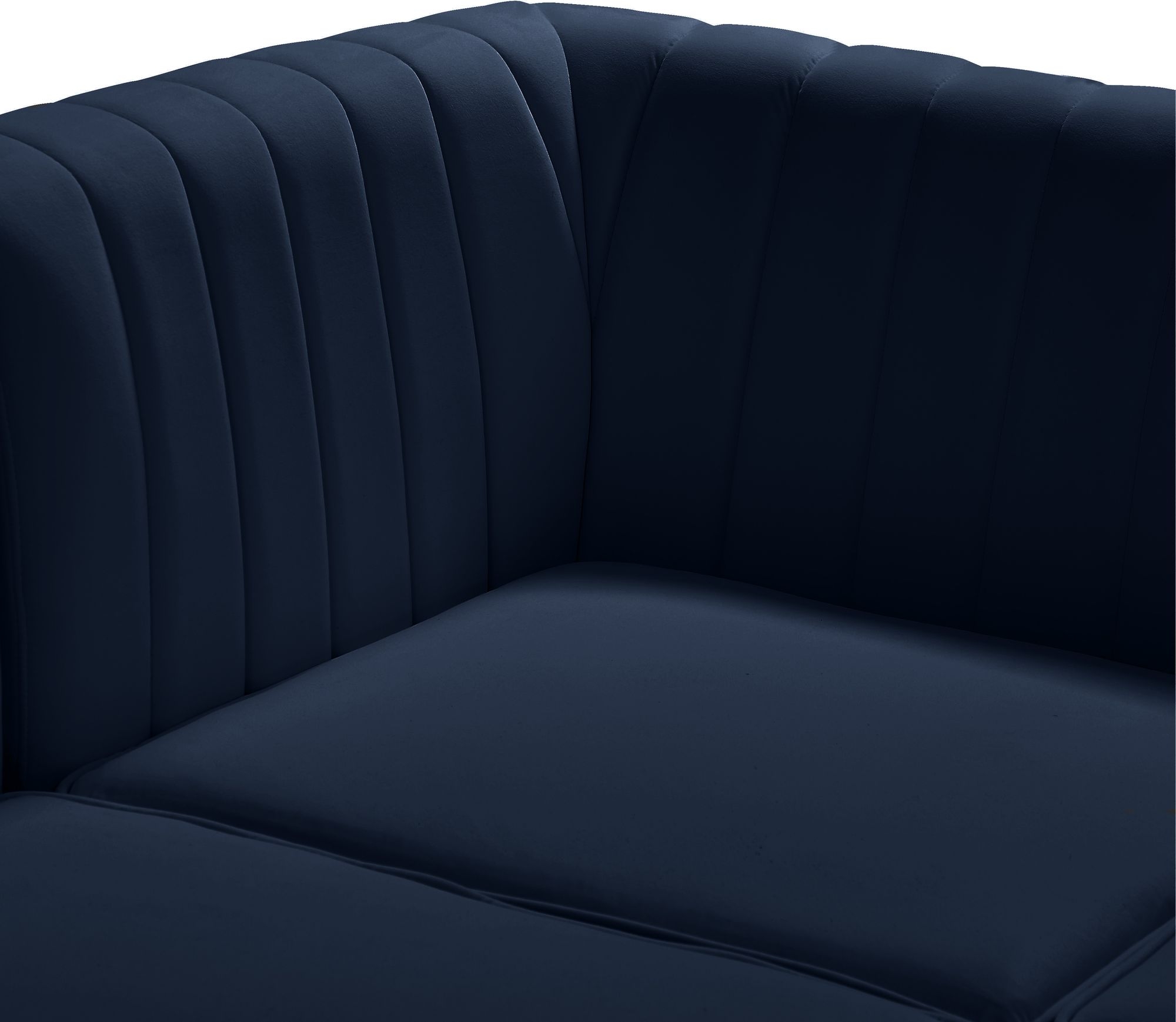 Alina 145" x 93" 8-Piece Velvet Modular Sectional