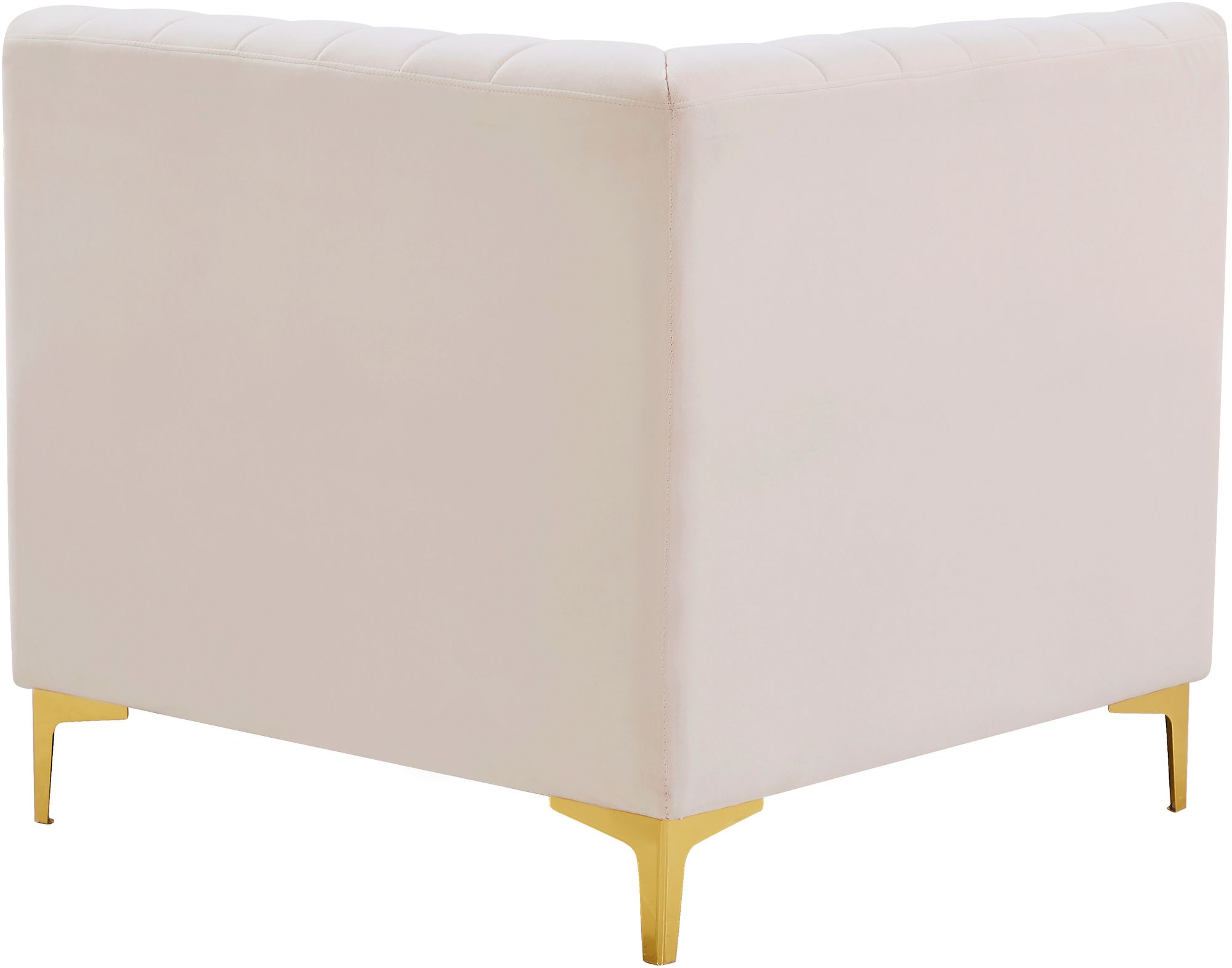Alina Velvet Modular Corner Chair