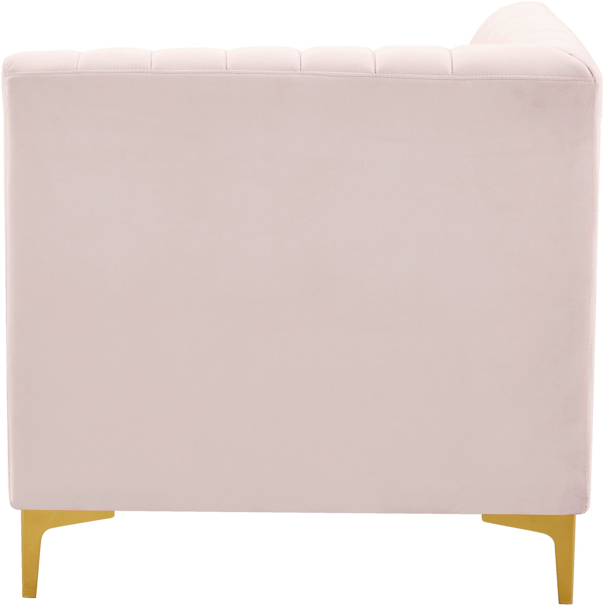 Alina Velvet Modular Corner Chair
