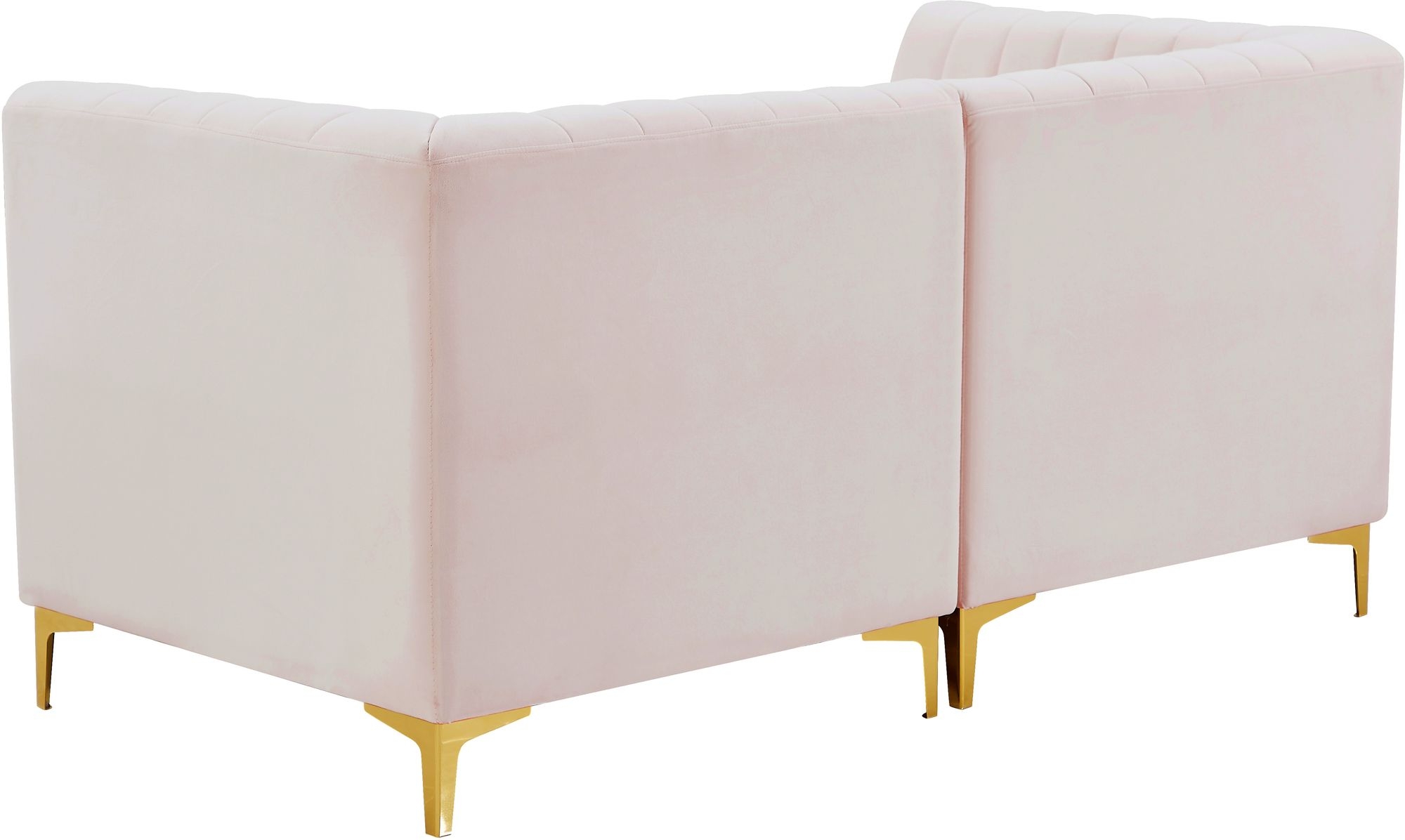 Alina 67" Velvet Modular Sofa