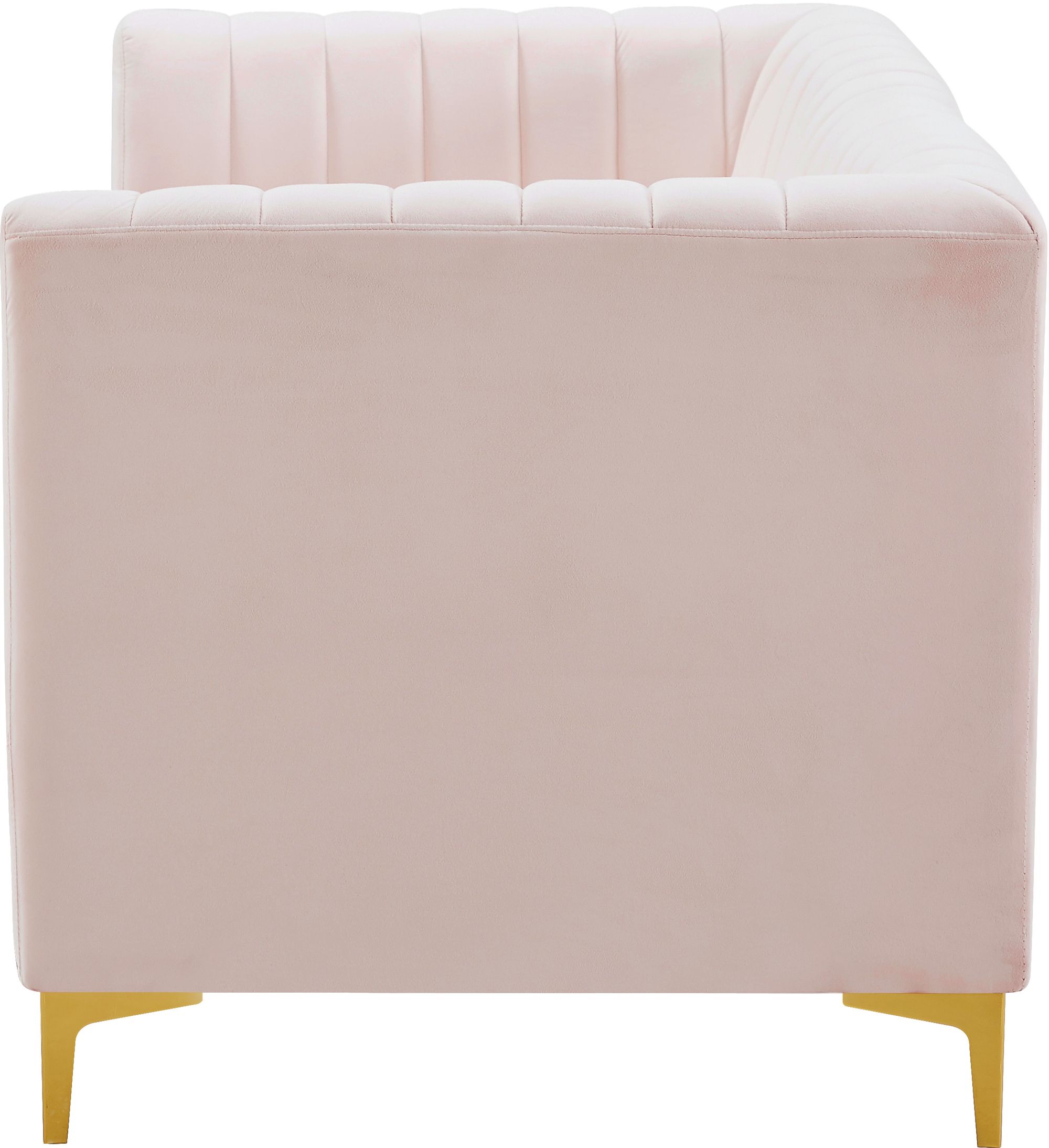 Alina 67" Velvet Modular Sofa