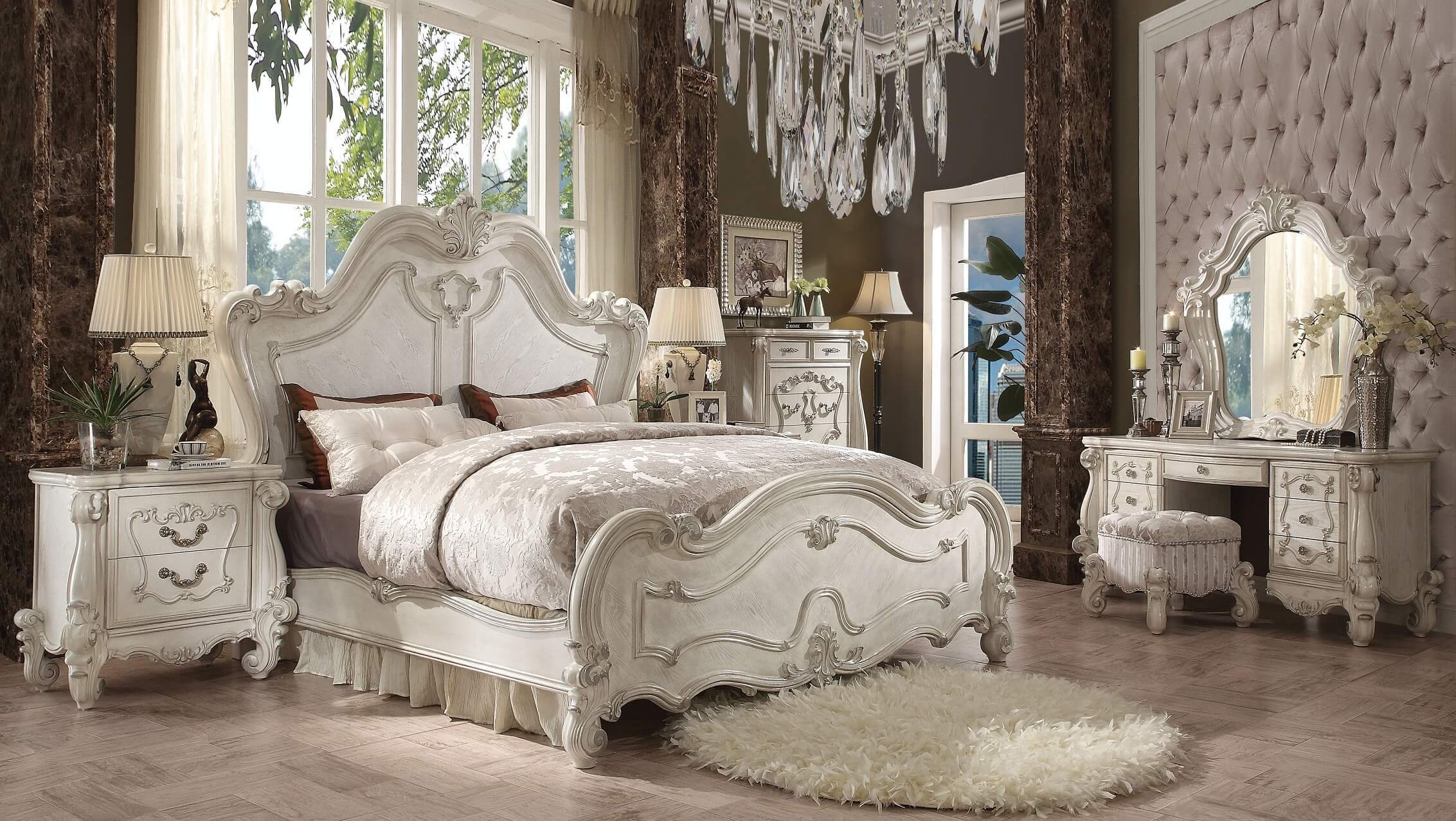 Versailles Panel Bedroom Set