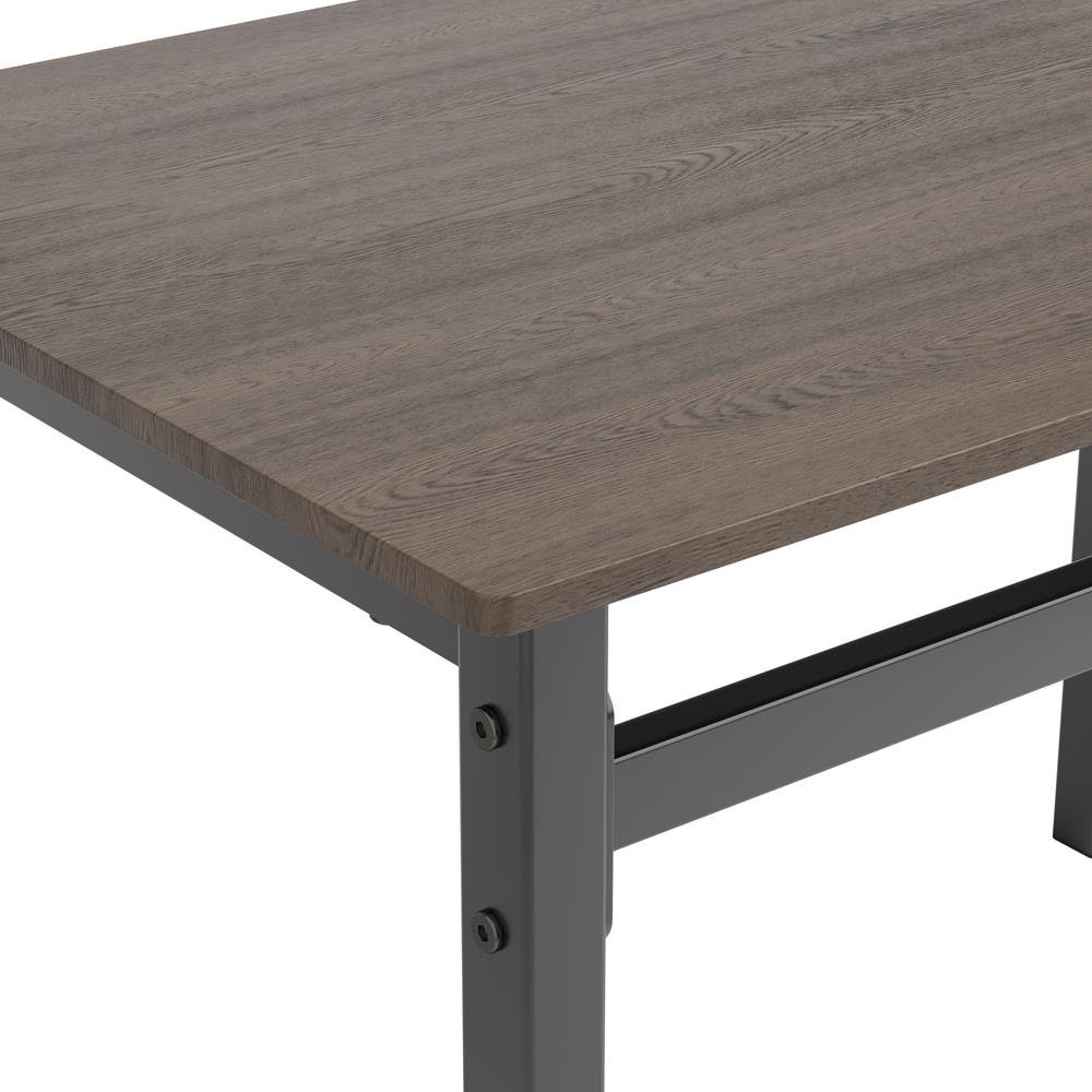 Lana Wood Veneer/Metal 5-Piece Dining Set