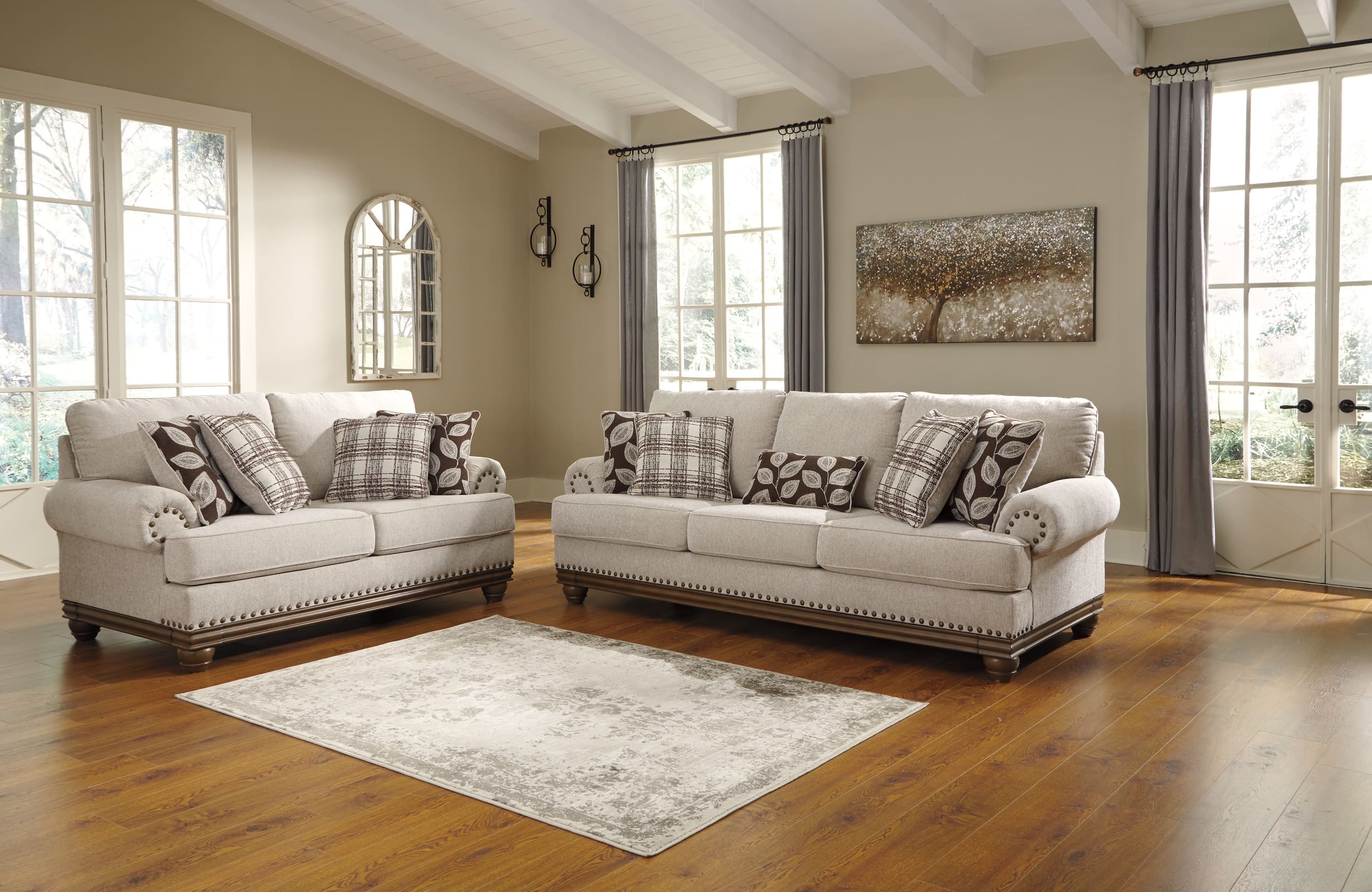 Ashley Harleson Sofa And Loveseat