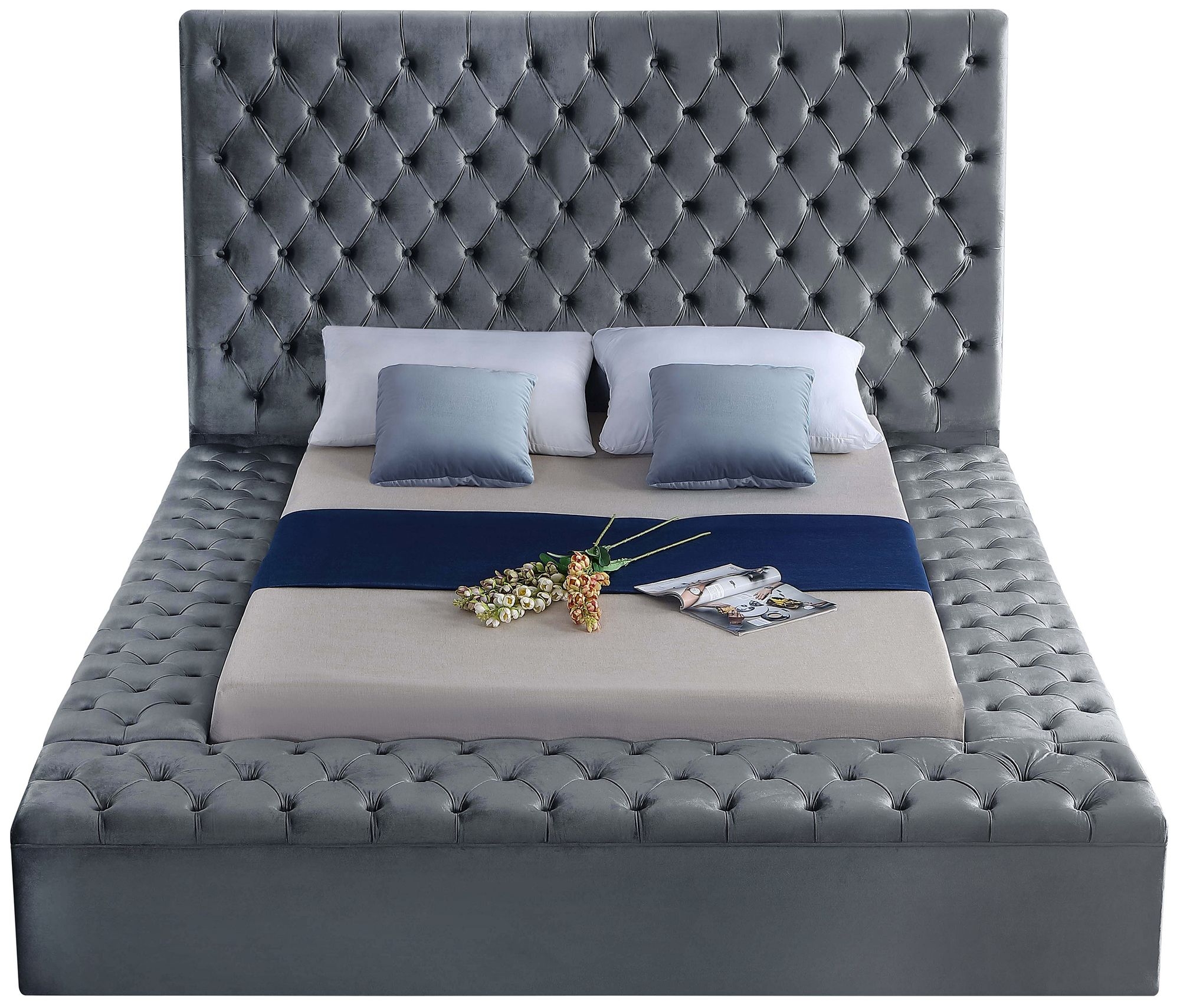 Bliss Velvet Bed