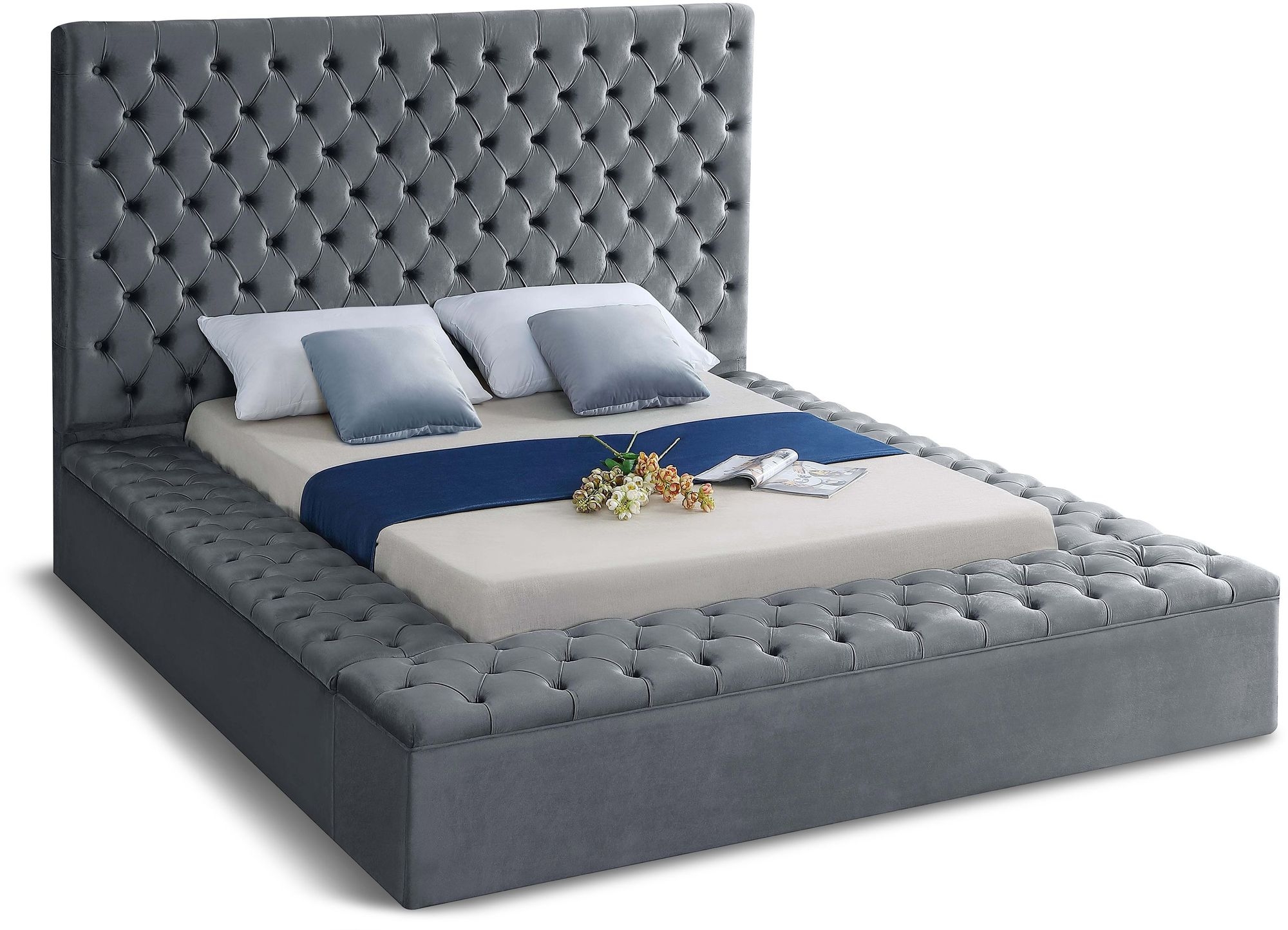 Bliss Velvet Bed
