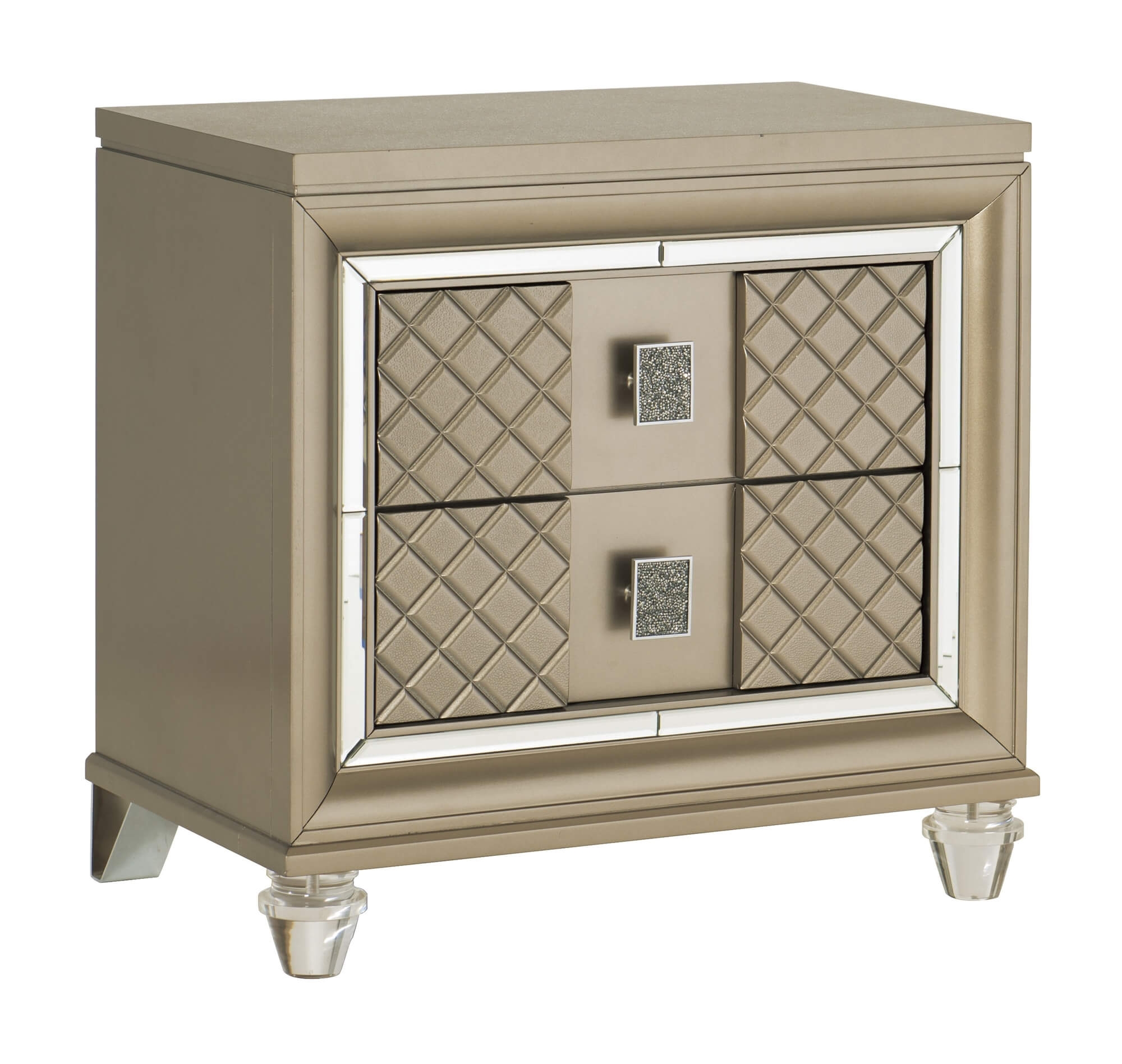 Loudon 2 Drawer Nightstand