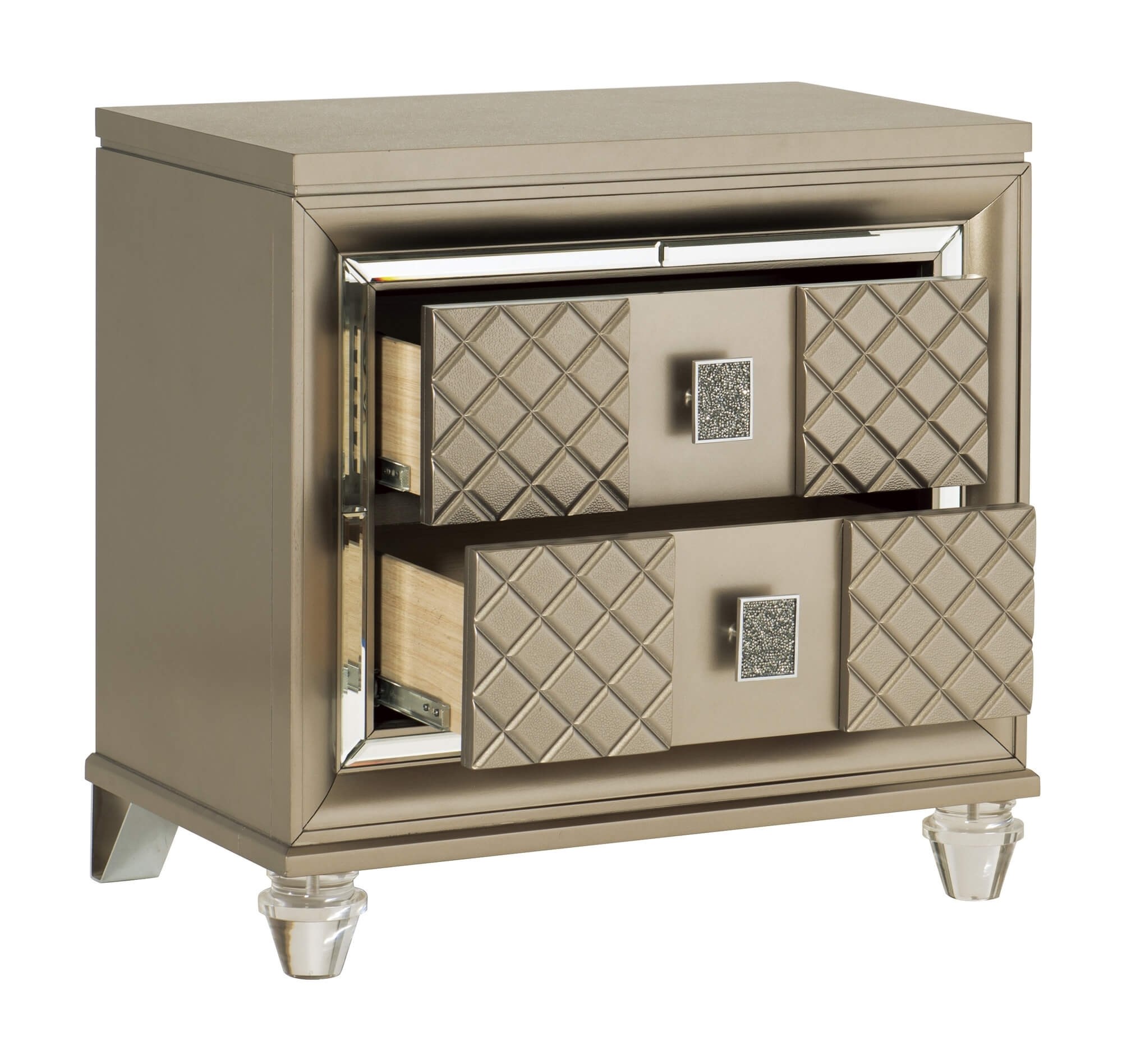 Loudon 2 Drawer Nightstand