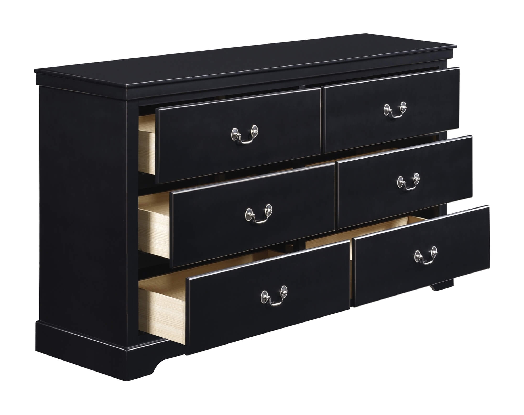 Seabright Leatherette/Wood Platform Bedroom Set