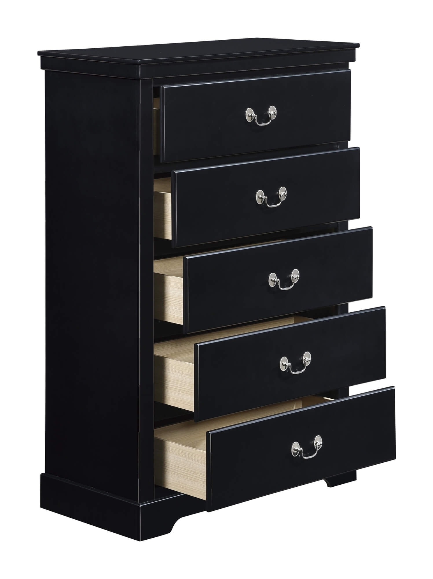 Seabright Leatherette/Wood Platform Bedroom Set