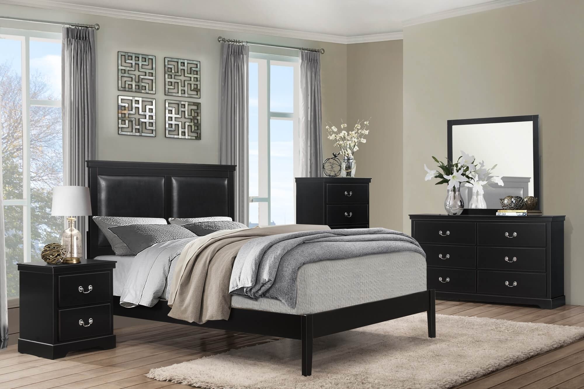 Seabright Platform Bed, Queen Size