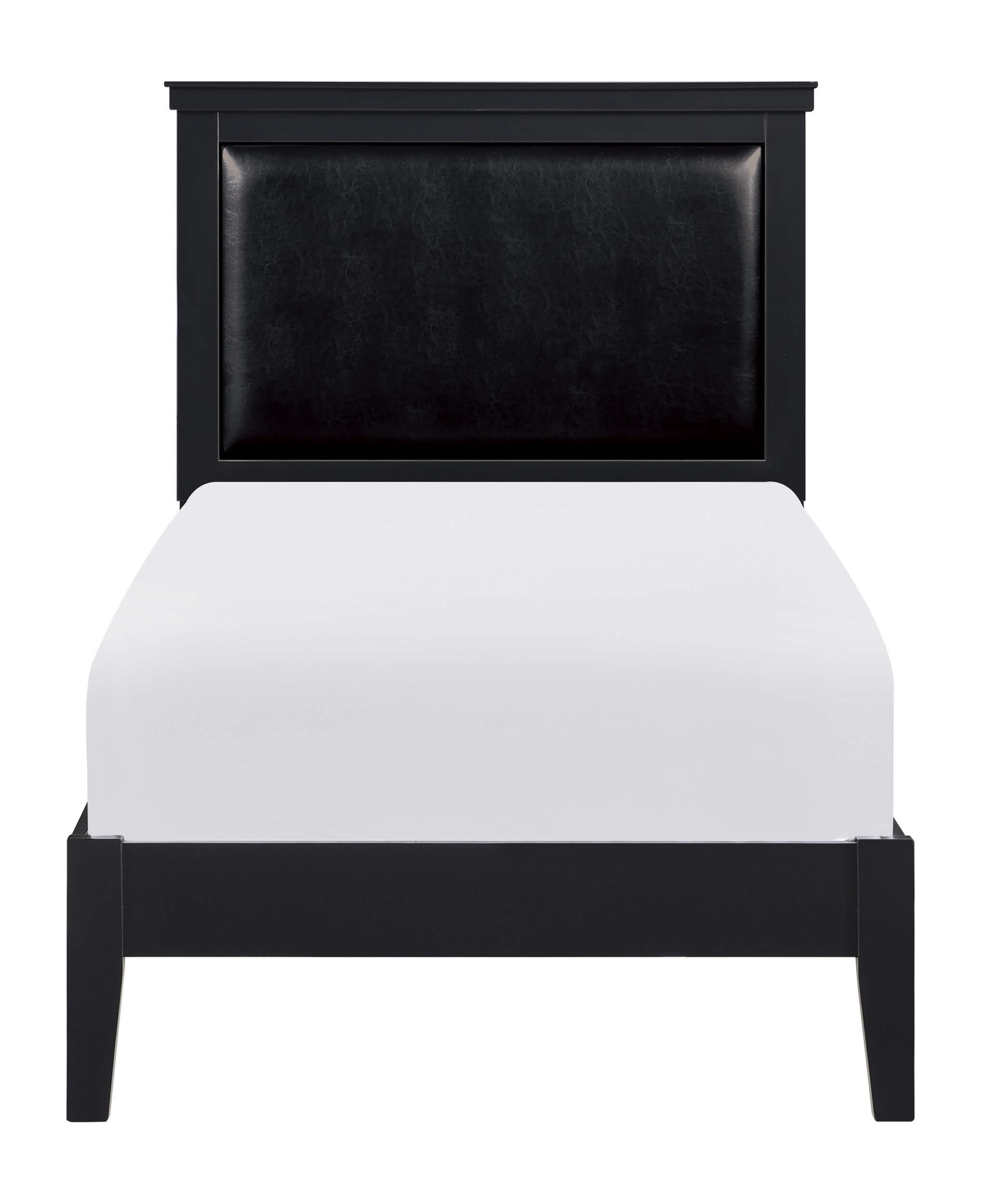 Seabright Leatherette/Wood Platform Youth Bedroom Set