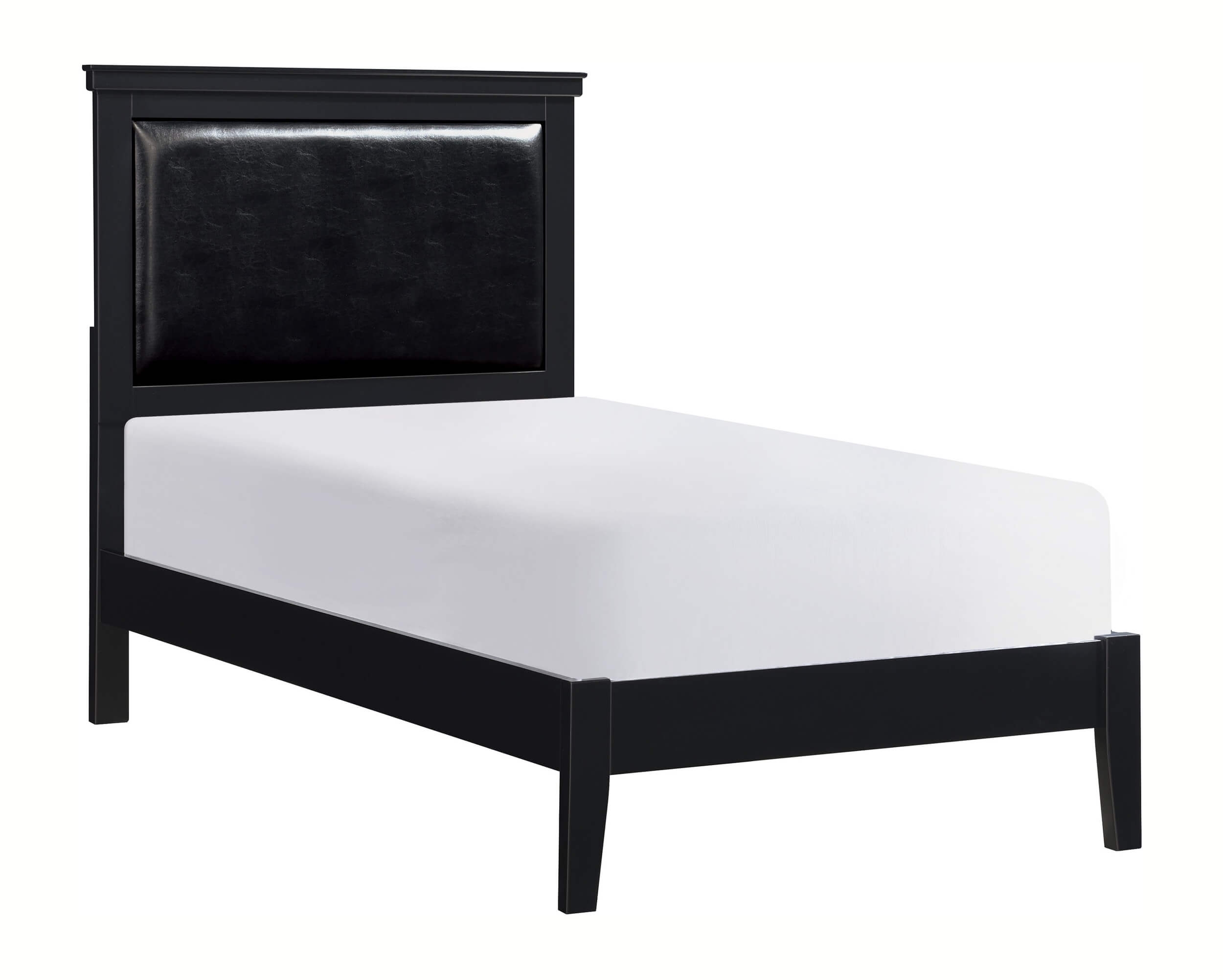 Seabright Leatherette/Wood Platform Youth Bedroom Set