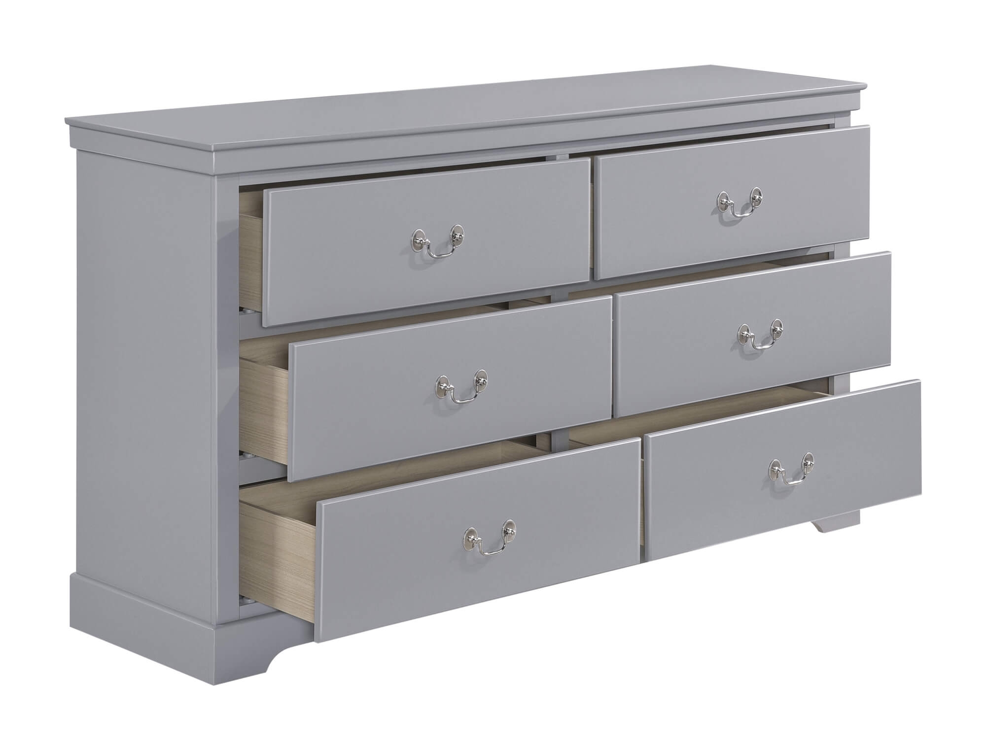 Seabright Leatherette/Wood Platform Bedroom Set