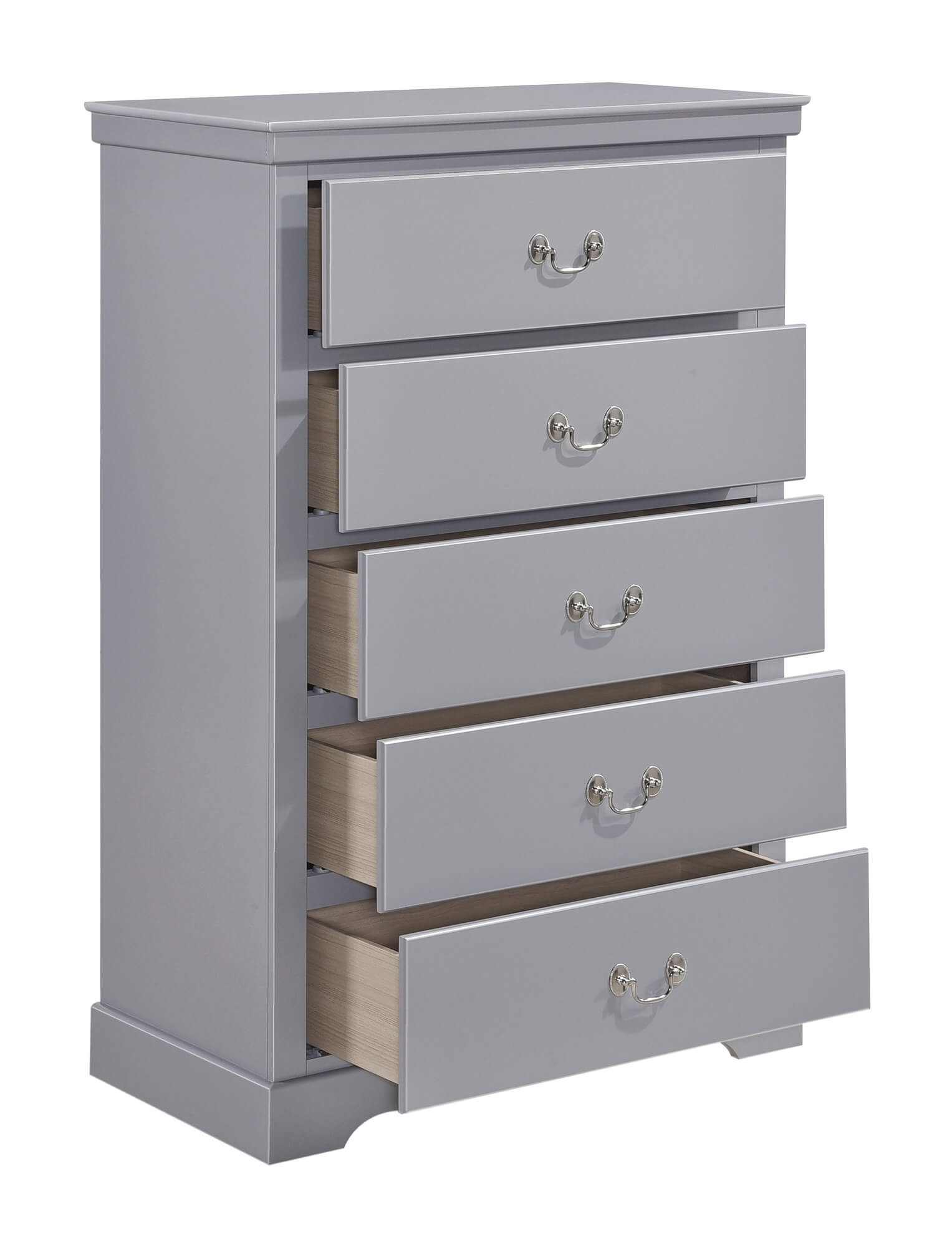 Seabright Leatherette/Wood Platform Bedroom Set