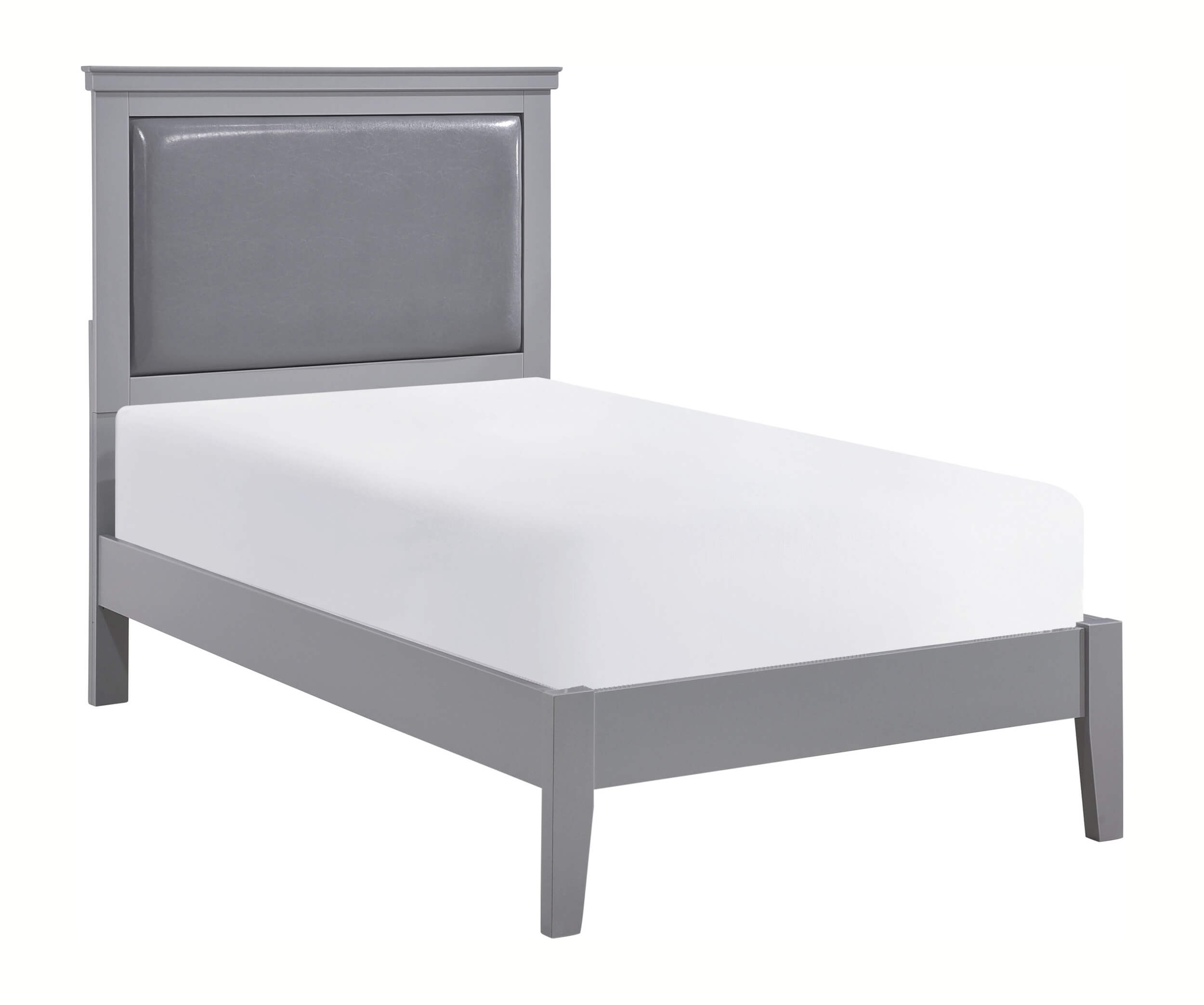 Seabright Leatherette/Wood Platform Youth Bedroom Set