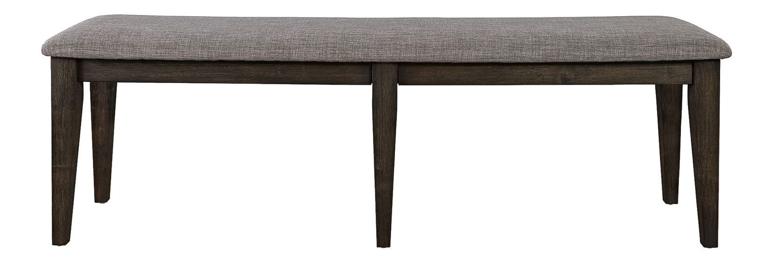 Double Bridge Linen/Wood Bench