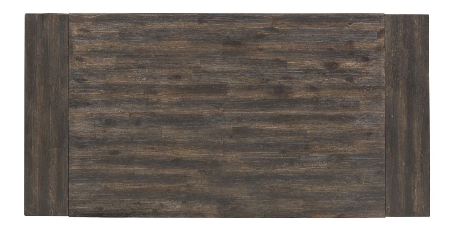 Double Bridge Extendable Trestle Dining Set | Dark Chestnut