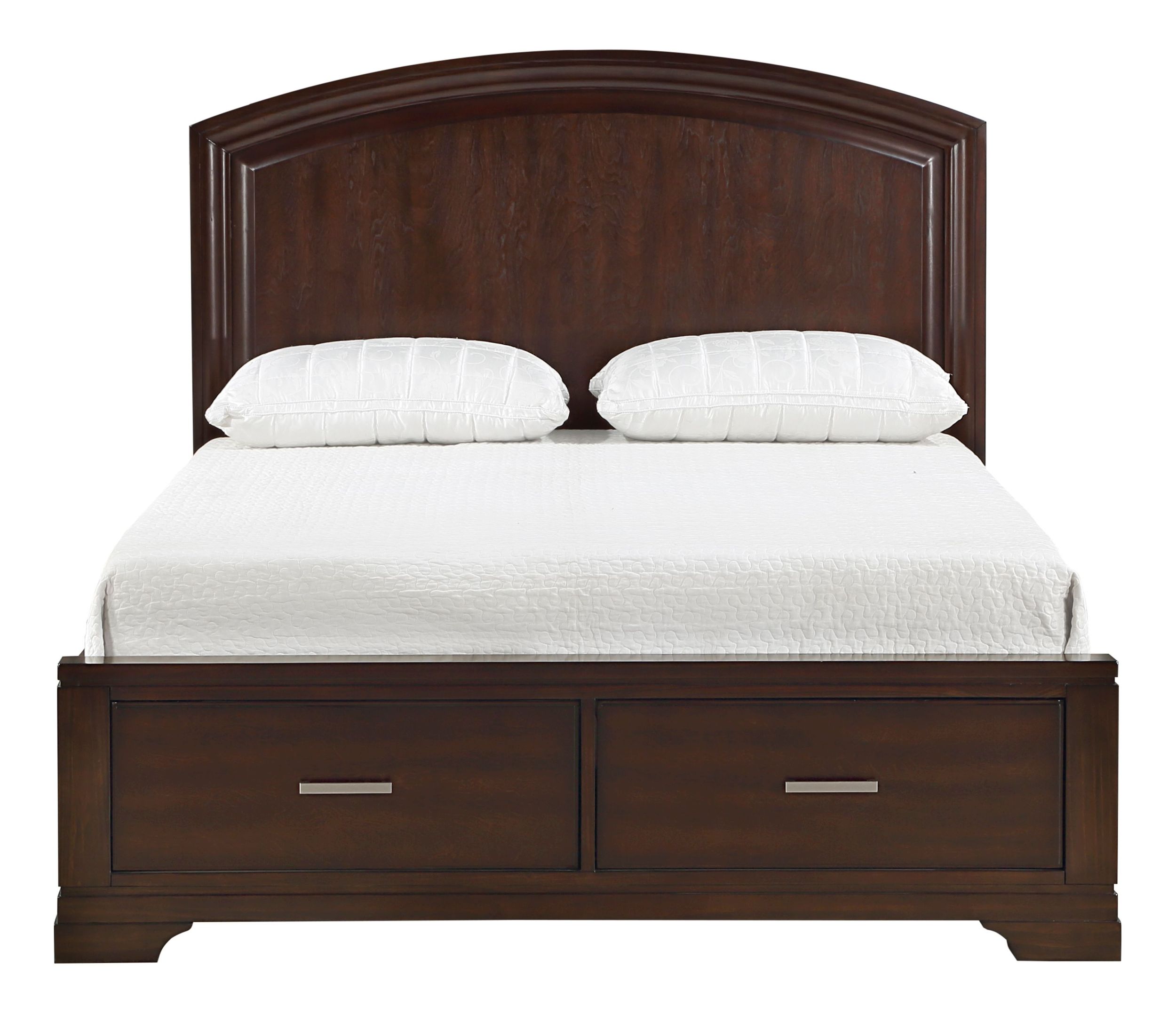 Hudson Wood California King Storage Platform Bed