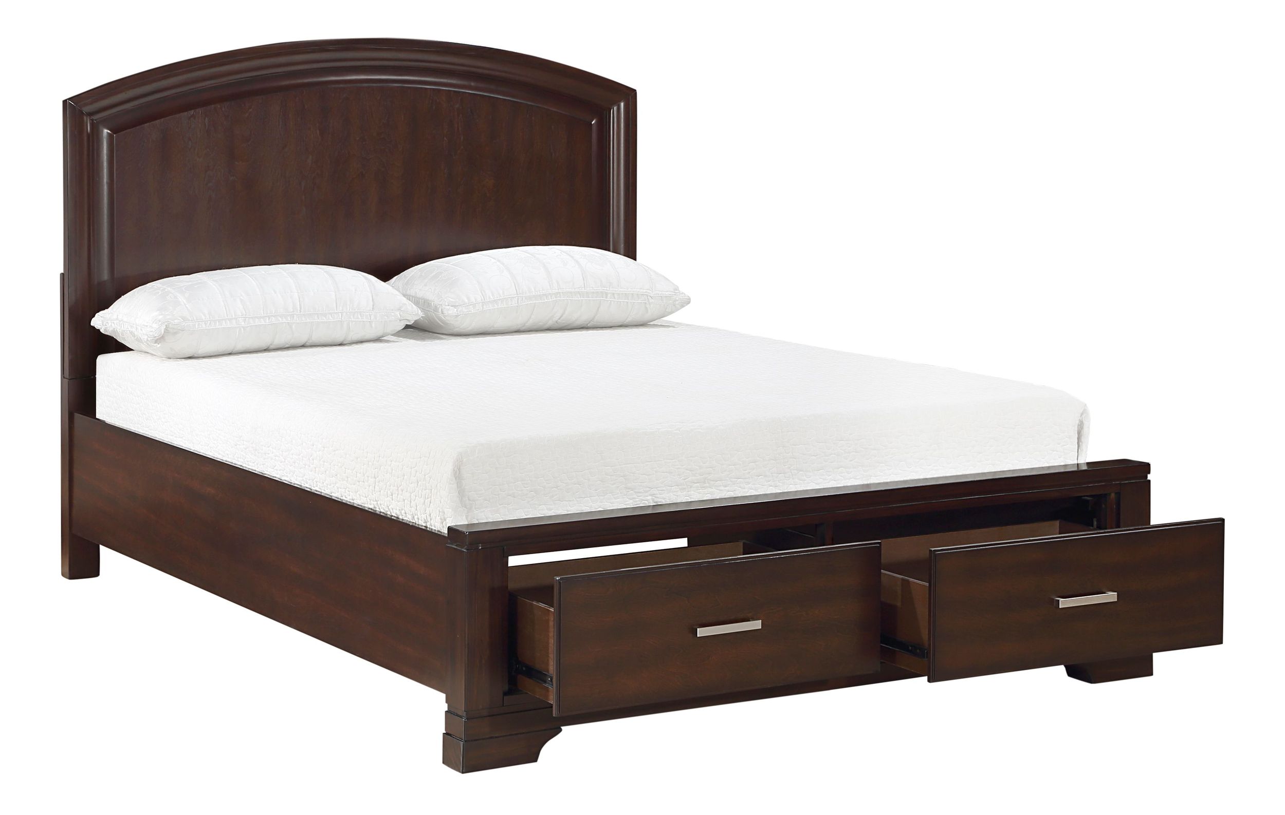 Hudson Wood Eastern King Storage Platform Bed