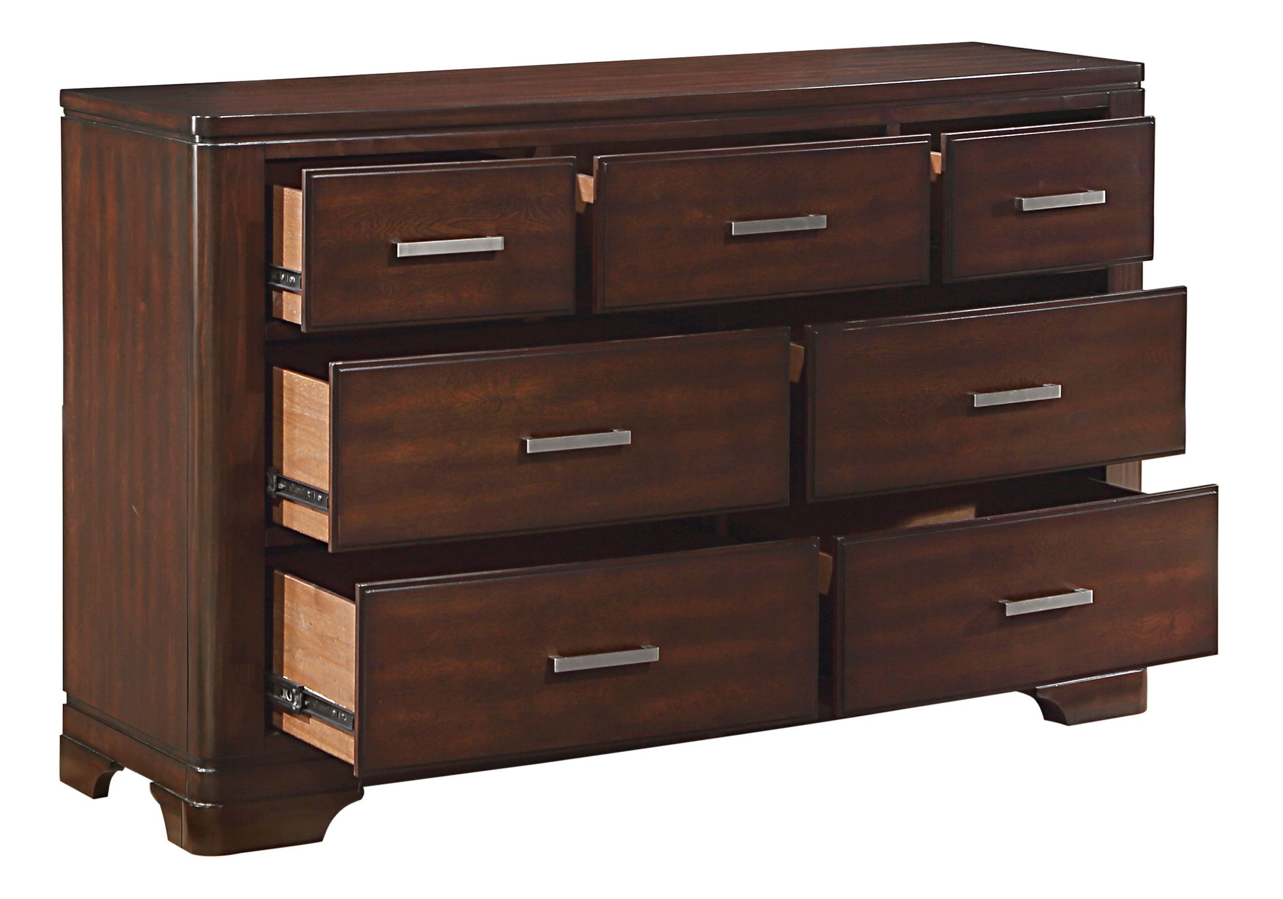 Hudson Wood 7-Drawer Dresser