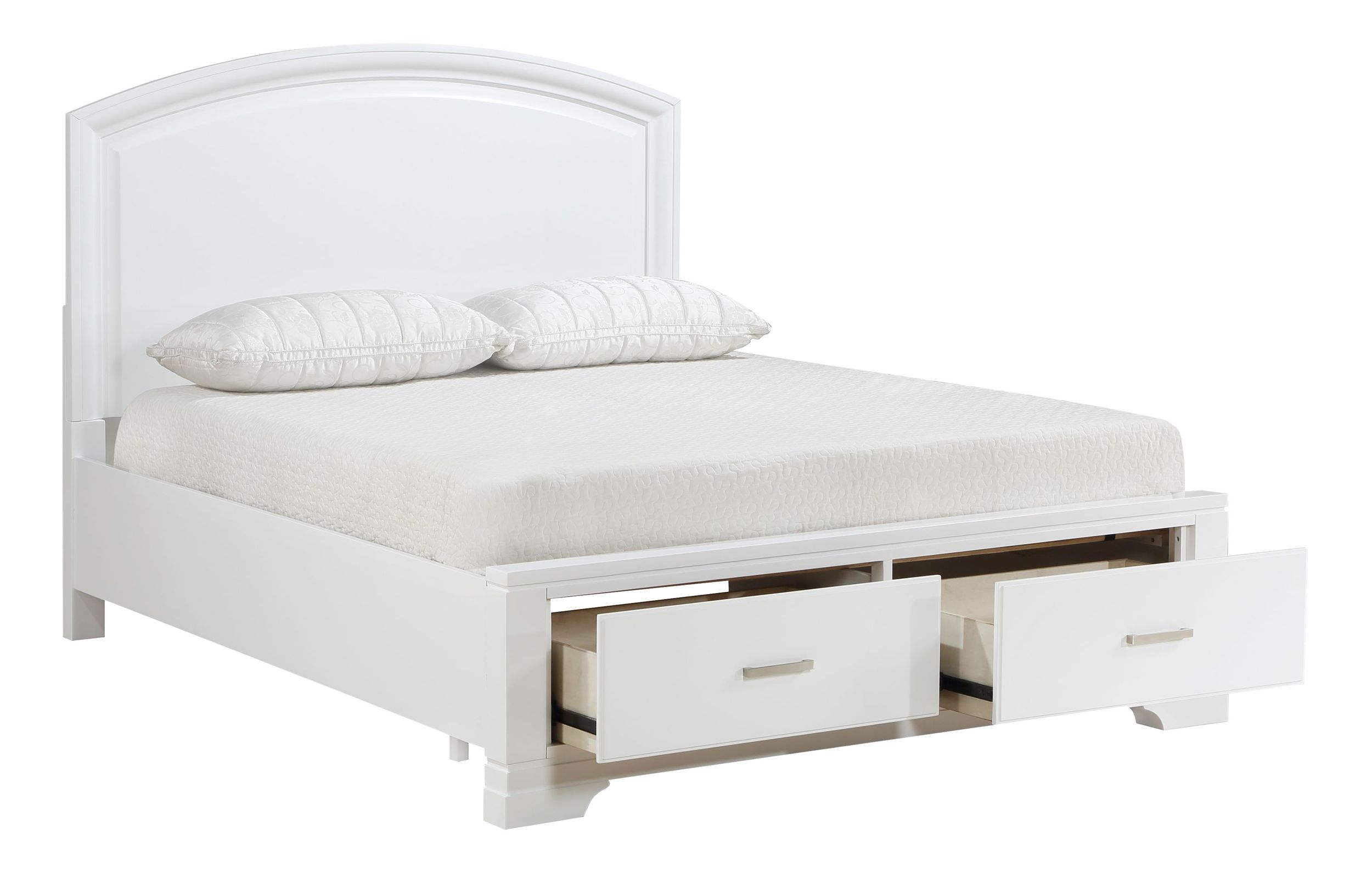 Hudson Wood Full Storage Platform Bed