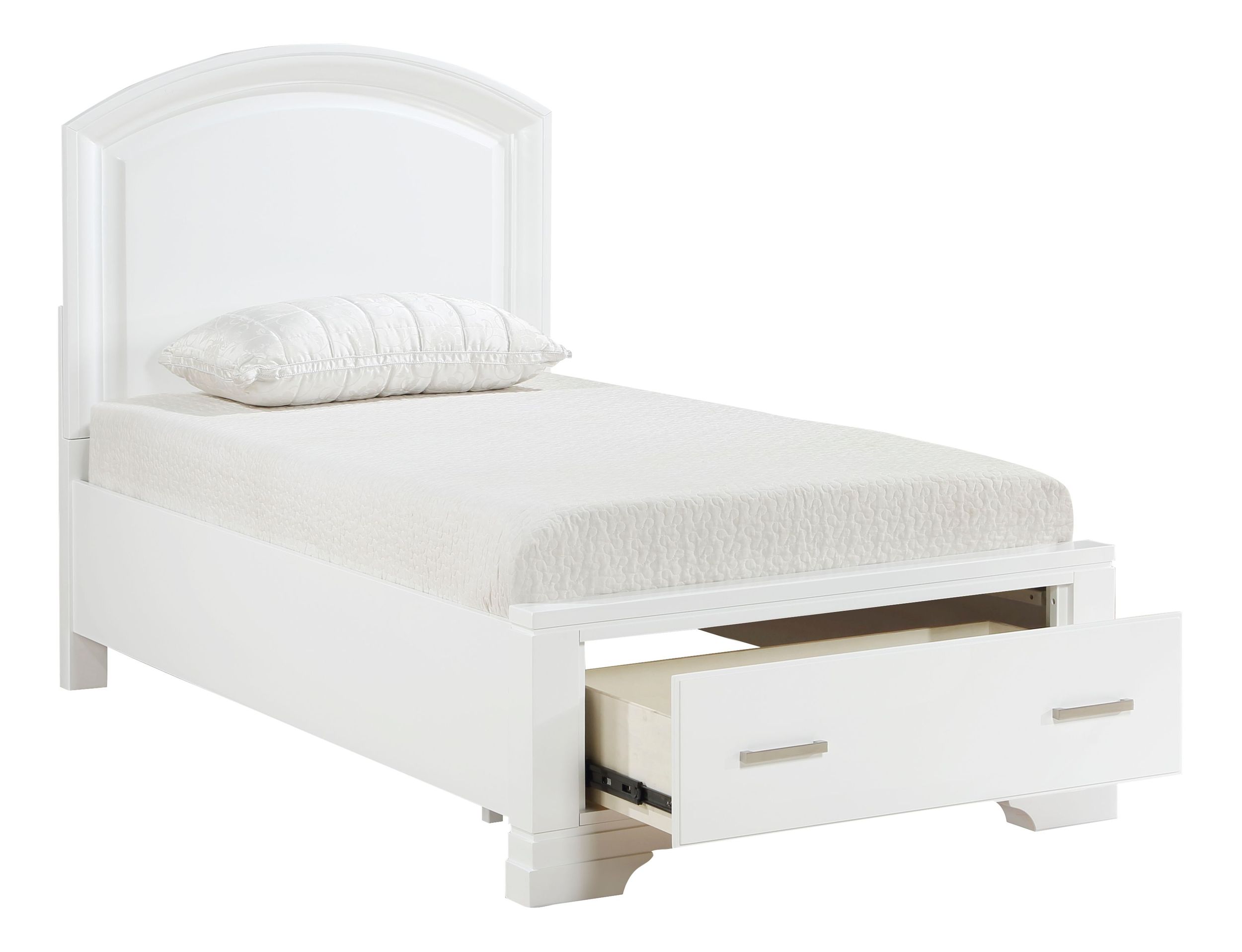 Hudson Wood Storage Platform Bed