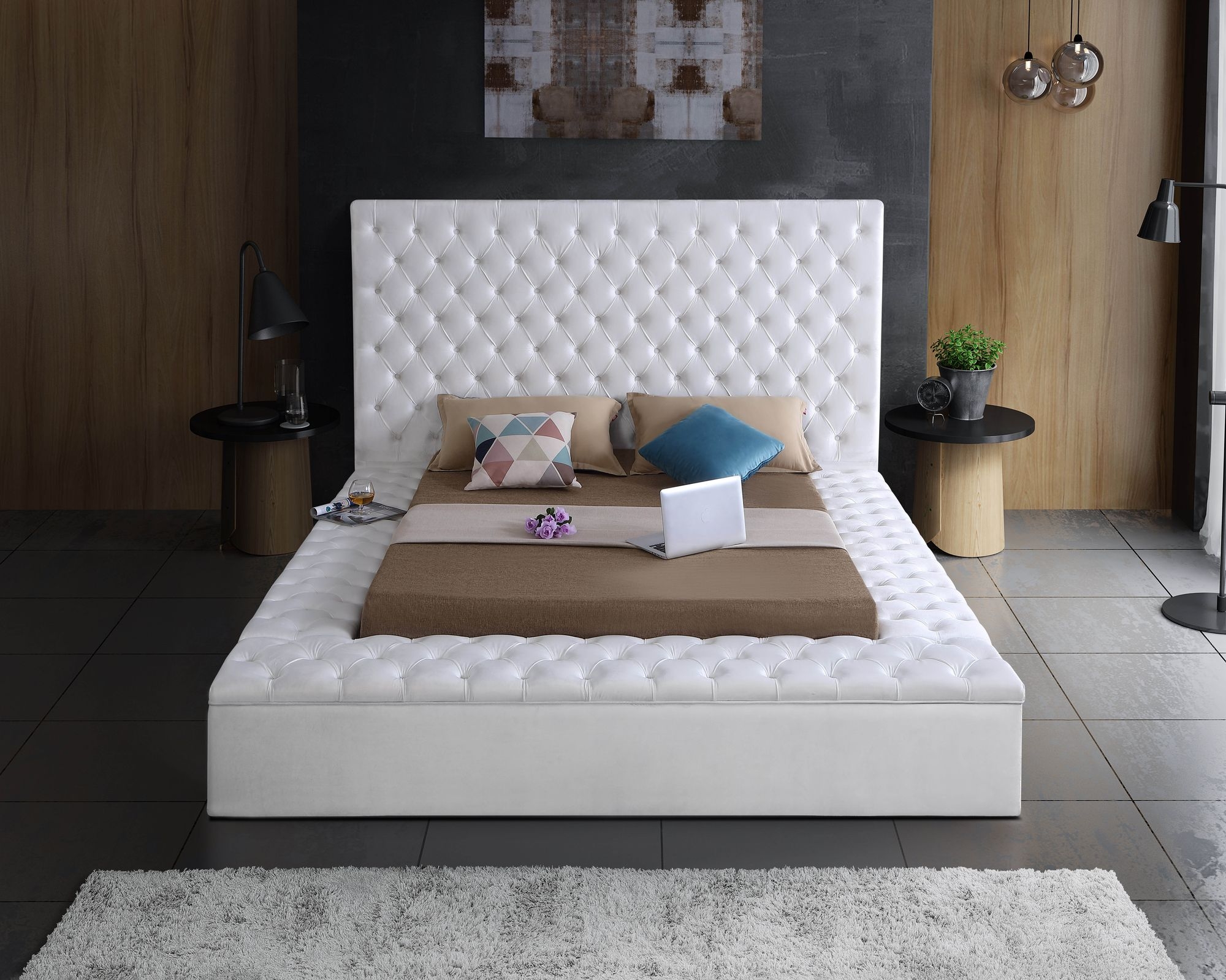 Bliss Velvet Bed