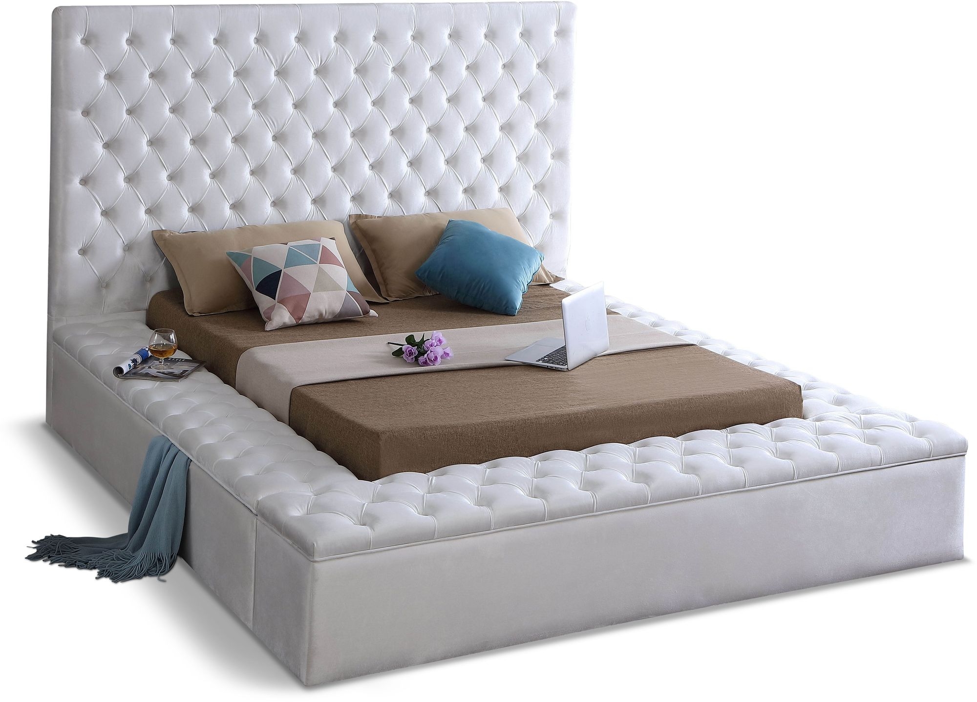 Bliss Velvet Bed