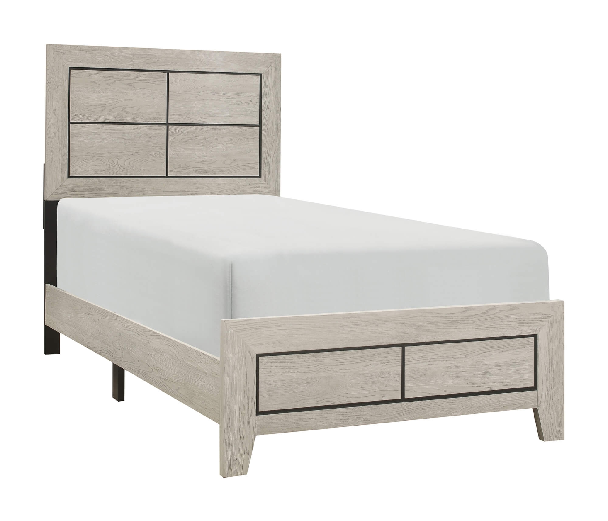 Quinby Wood/Wood Veneer Youth Bedroom Set