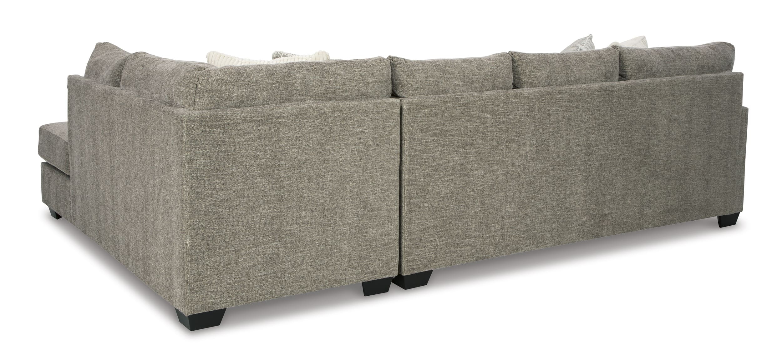 Creswell 2-Piece Polyester U-Shaped Sectional Sofa