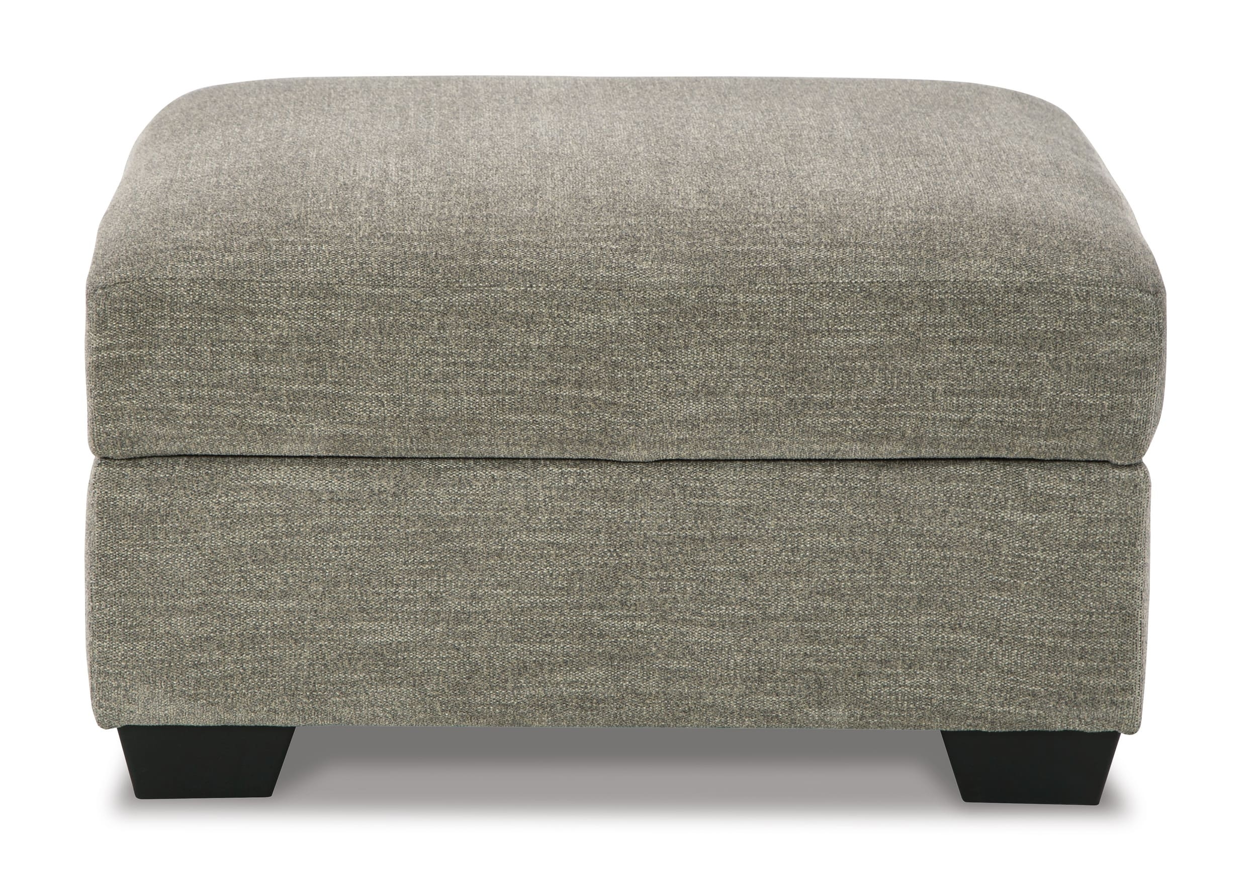 Creswell Polyester Stone Ottoman by Ashley