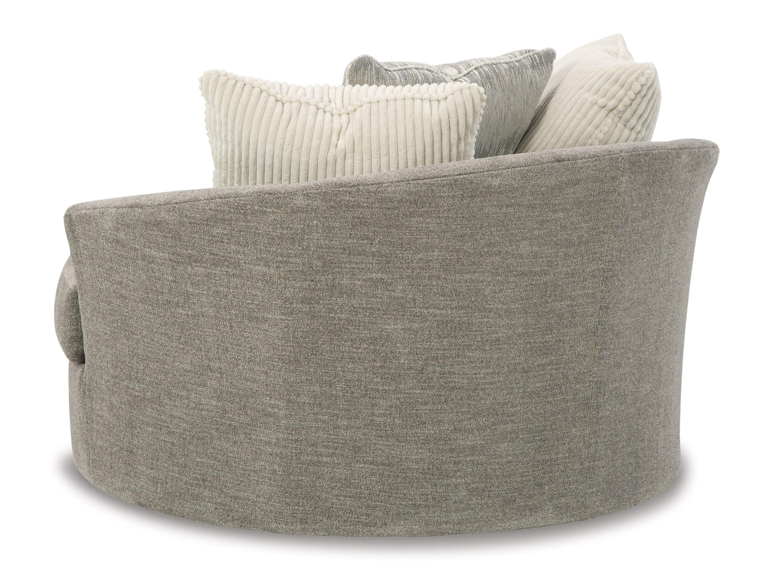 Ashley Creswell Oversized Swivel Accent Chair Back