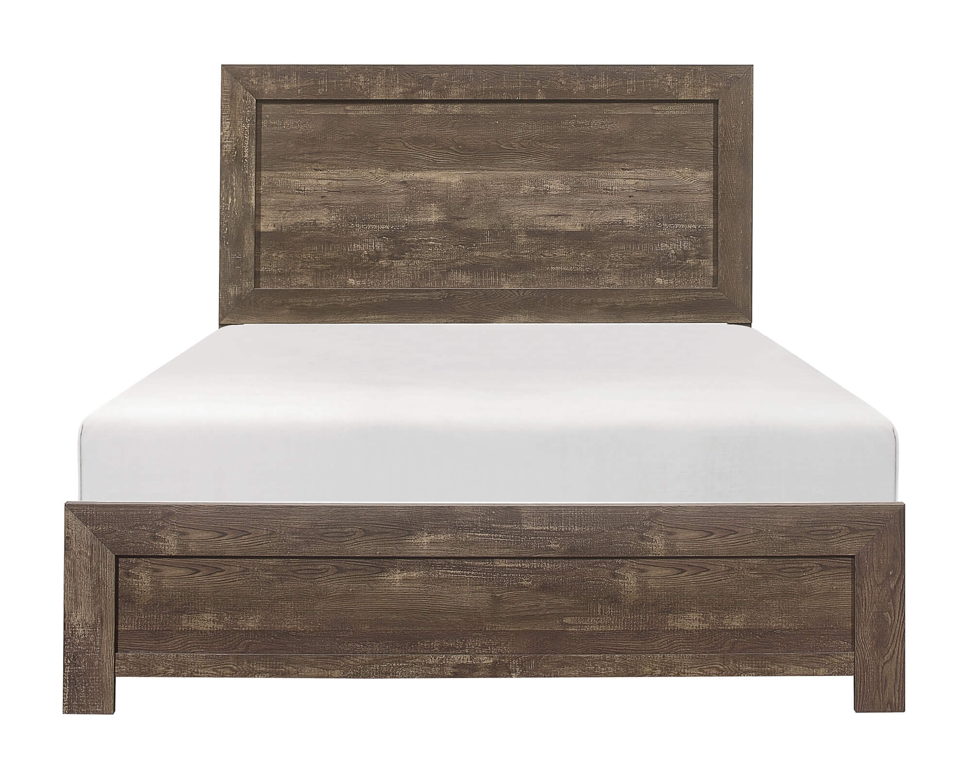 Corbin Faux Wood Veneer/Wood Panel Bedroom Set