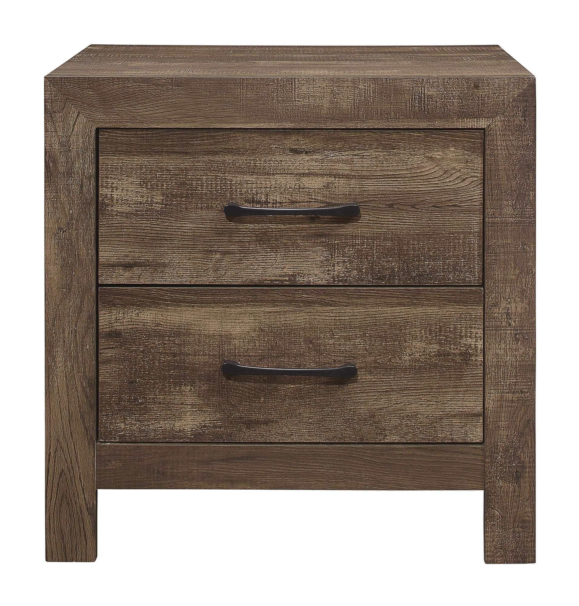 Corbin Faux Wood Veneer/Wood Panel Bedroom Set