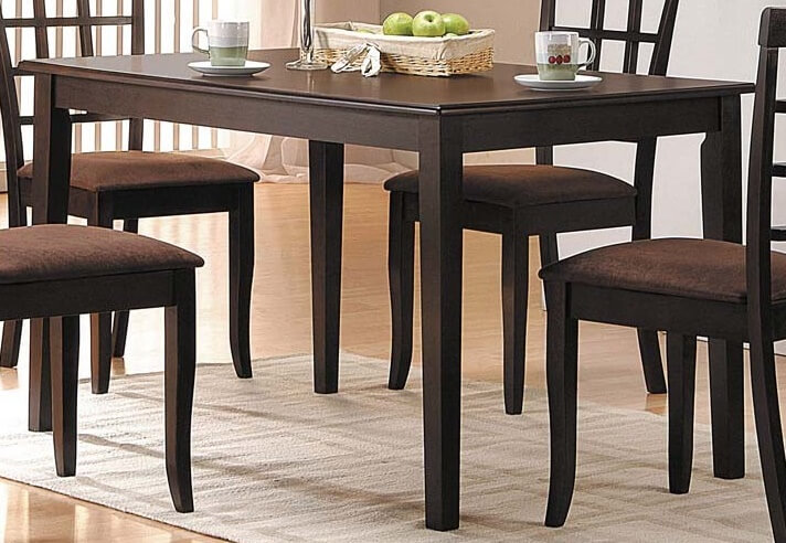 Cardiff Wood/Wood Veneer  Dining Table by ACME