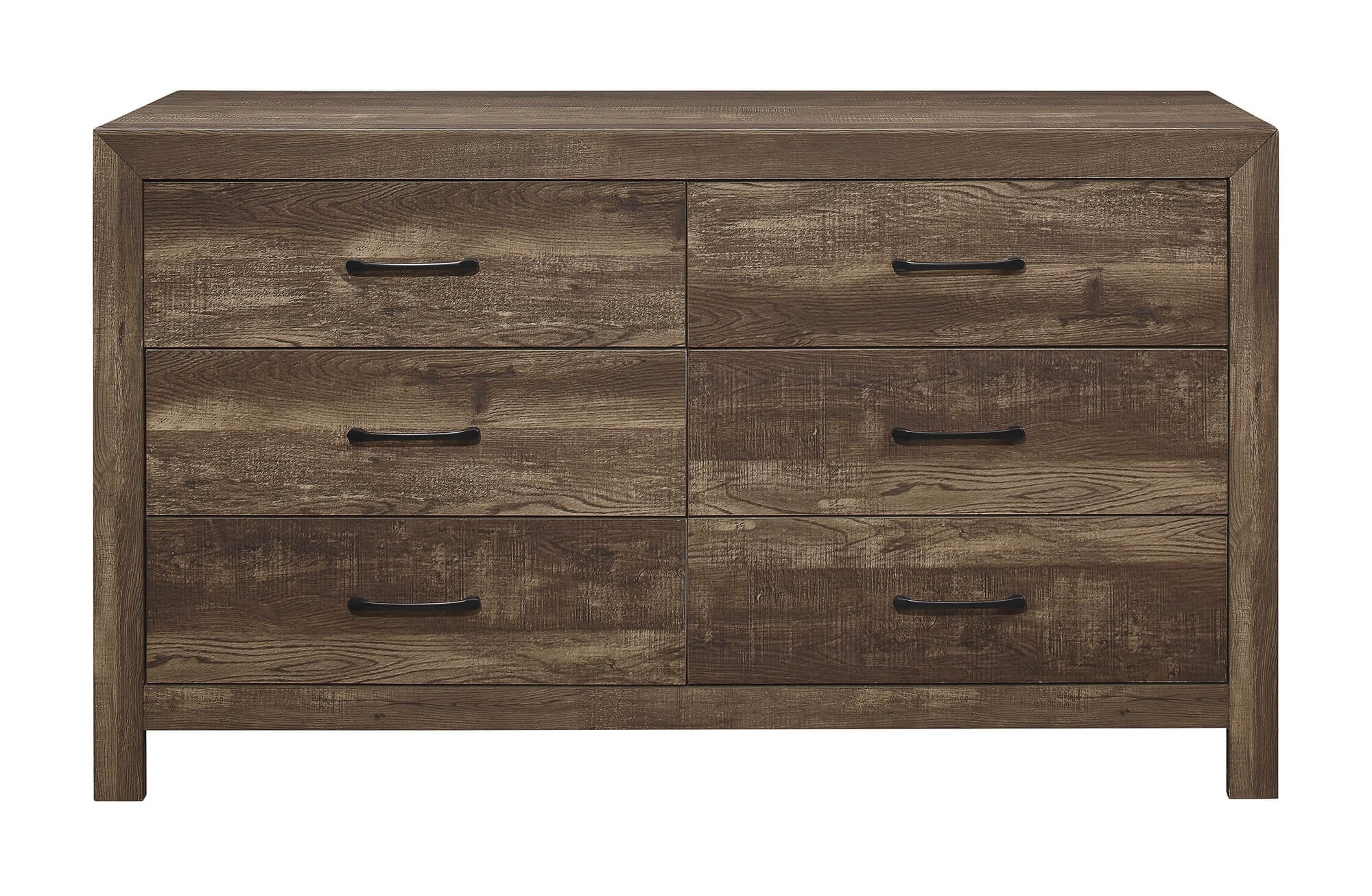 Corbin Faux Wood Veneer/Wood Panel Bedroom Set