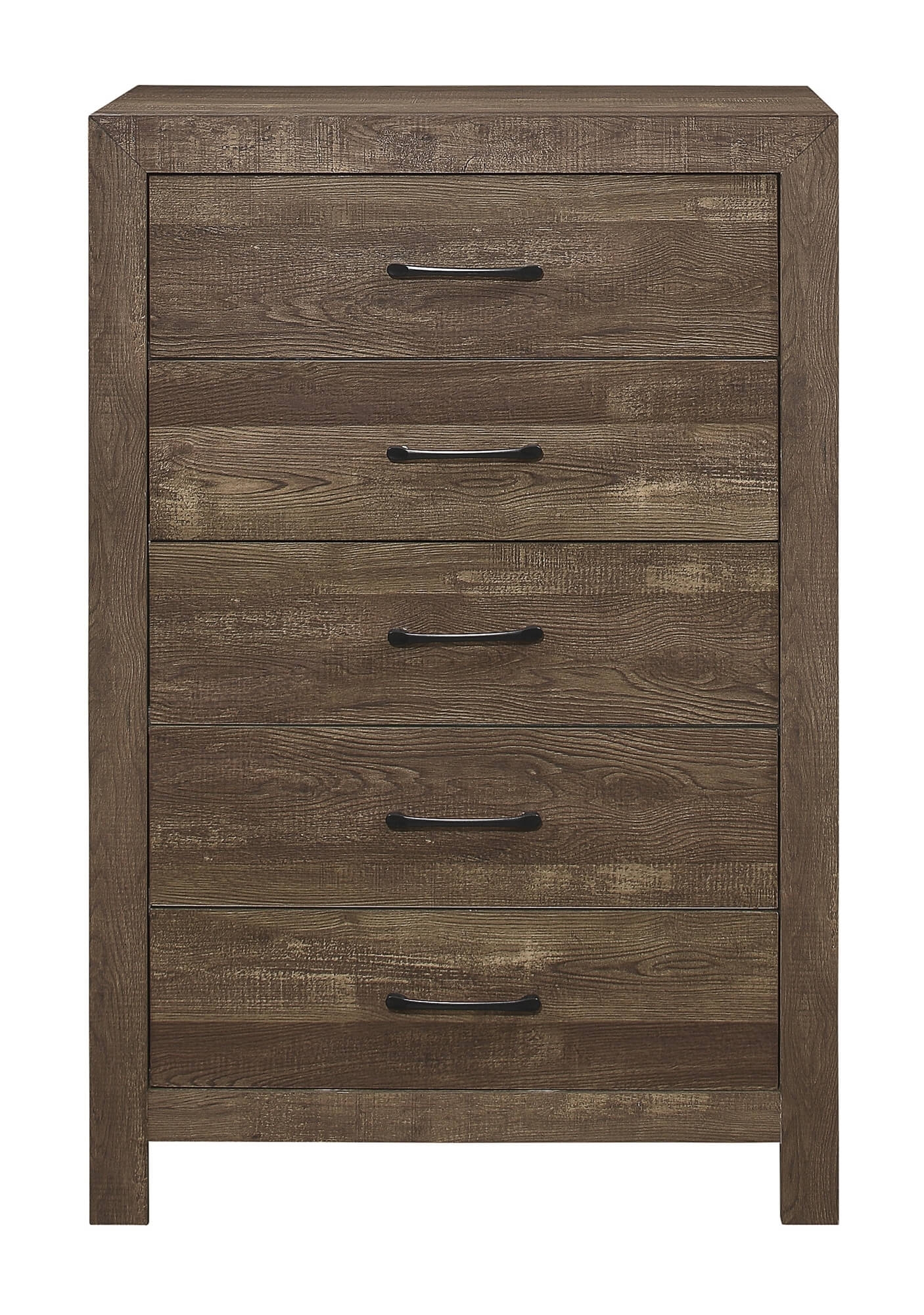 Corbin Faux Wood Veneer/Wood Panel Bedroom Set