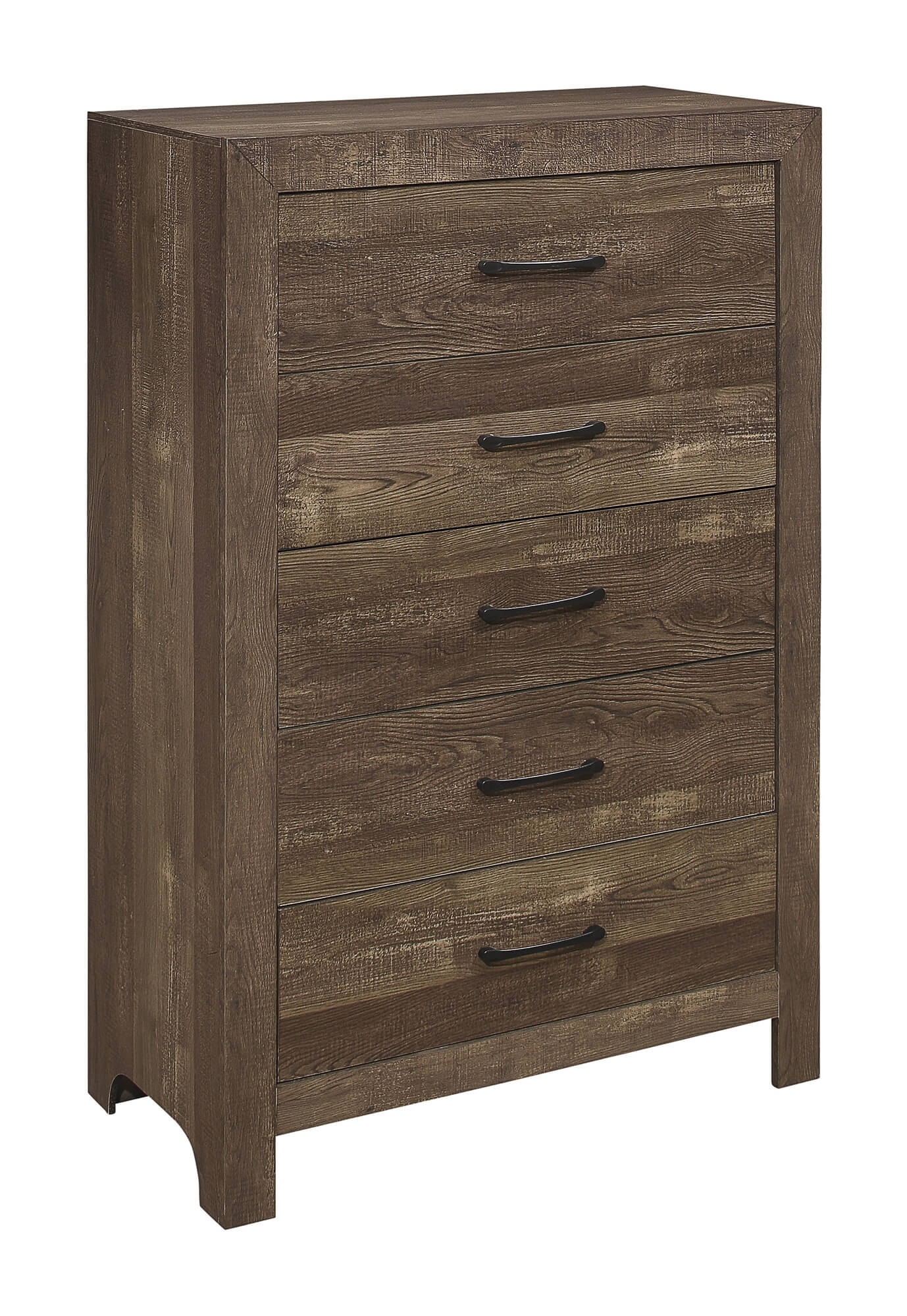 Corbin Wood/Wood Veneer Youth Panel Bedroom Set