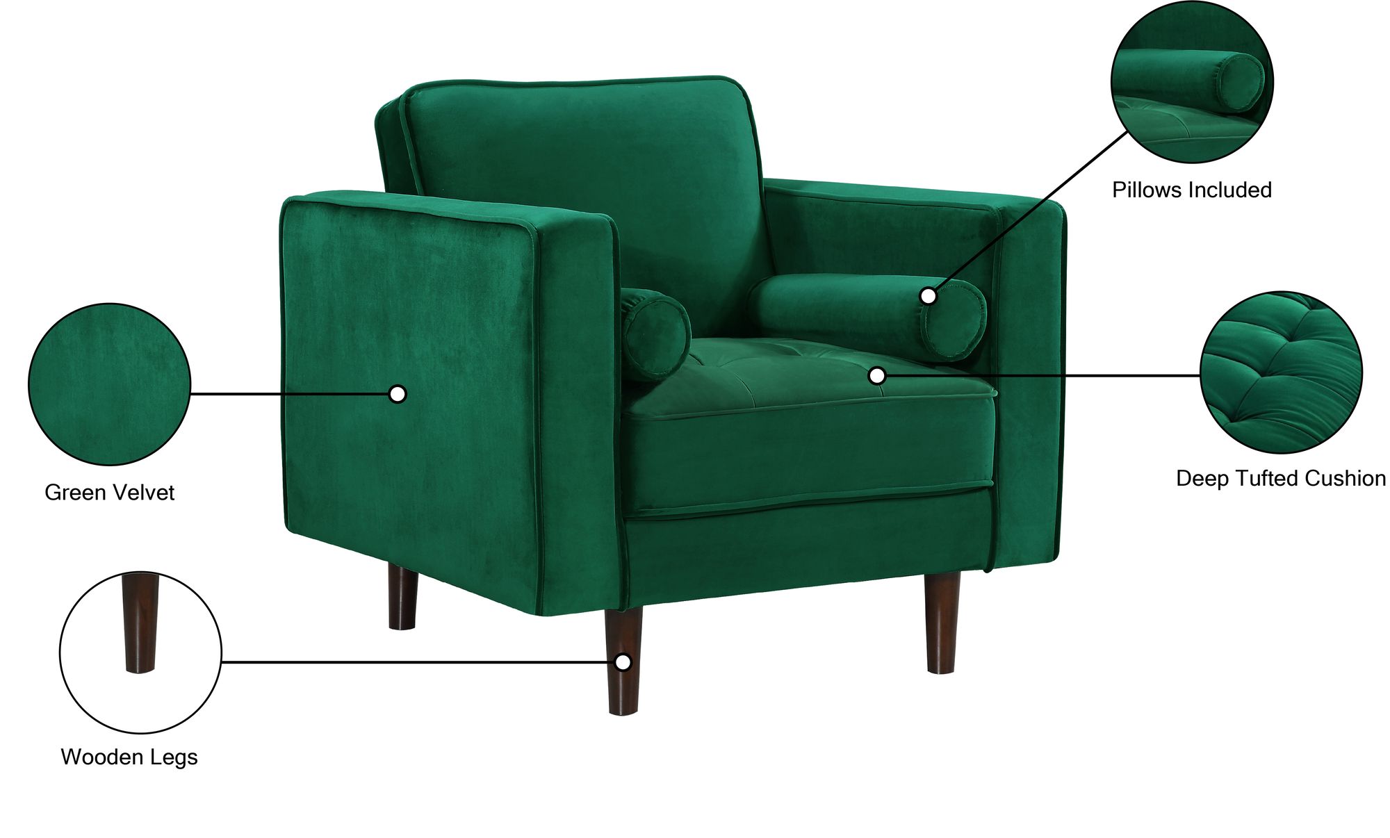 Emily Velvet Chair