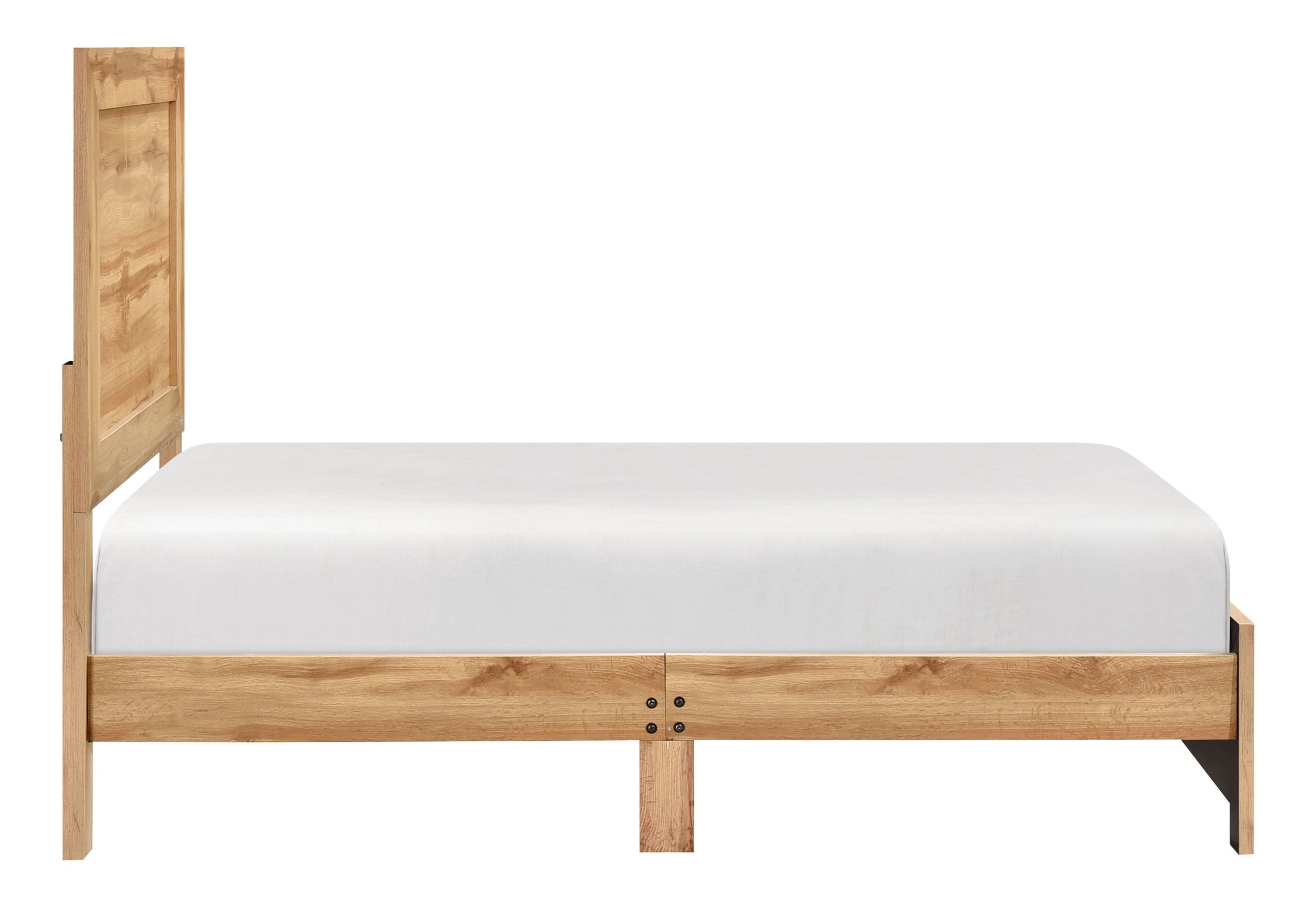 Corbin Faux Wood Veneer/Wood Panel Bed